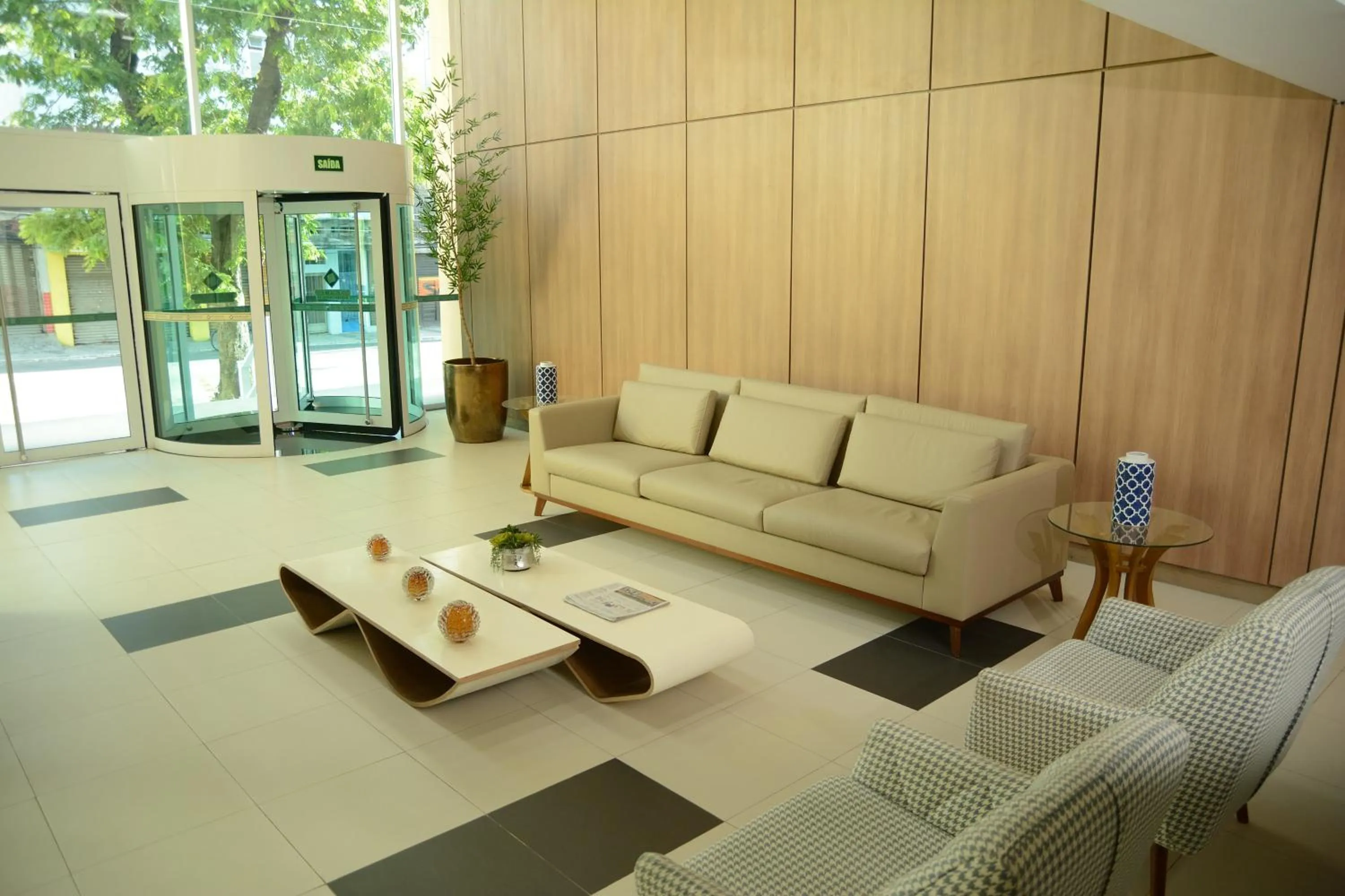 Lobby or reception in Mont Blanc Suites Duque de Caxias