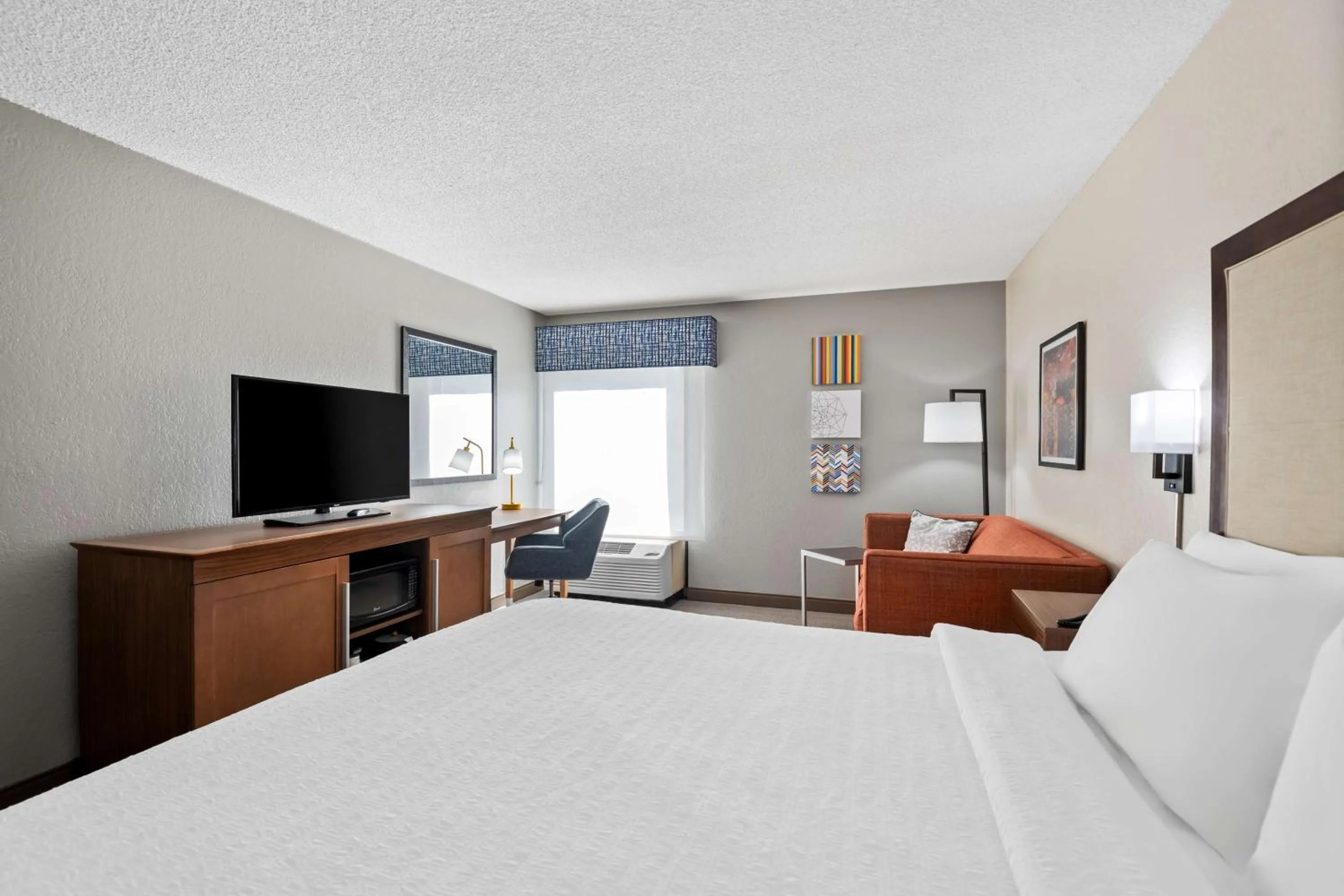 Bedroom, Bed in Hampton Inn Debary-Deltona