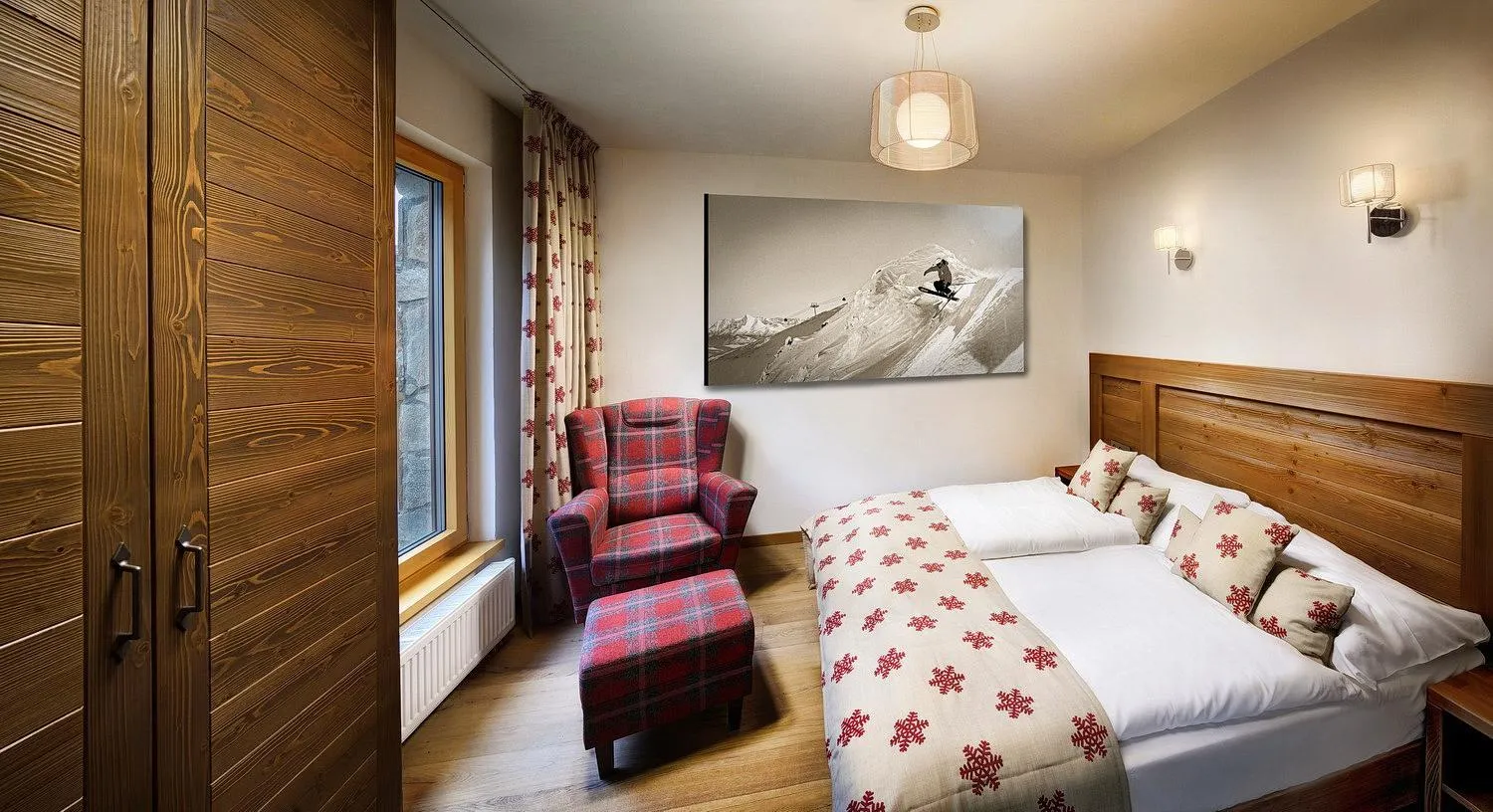 Bed in Chalety Jasná Apartmány Bor