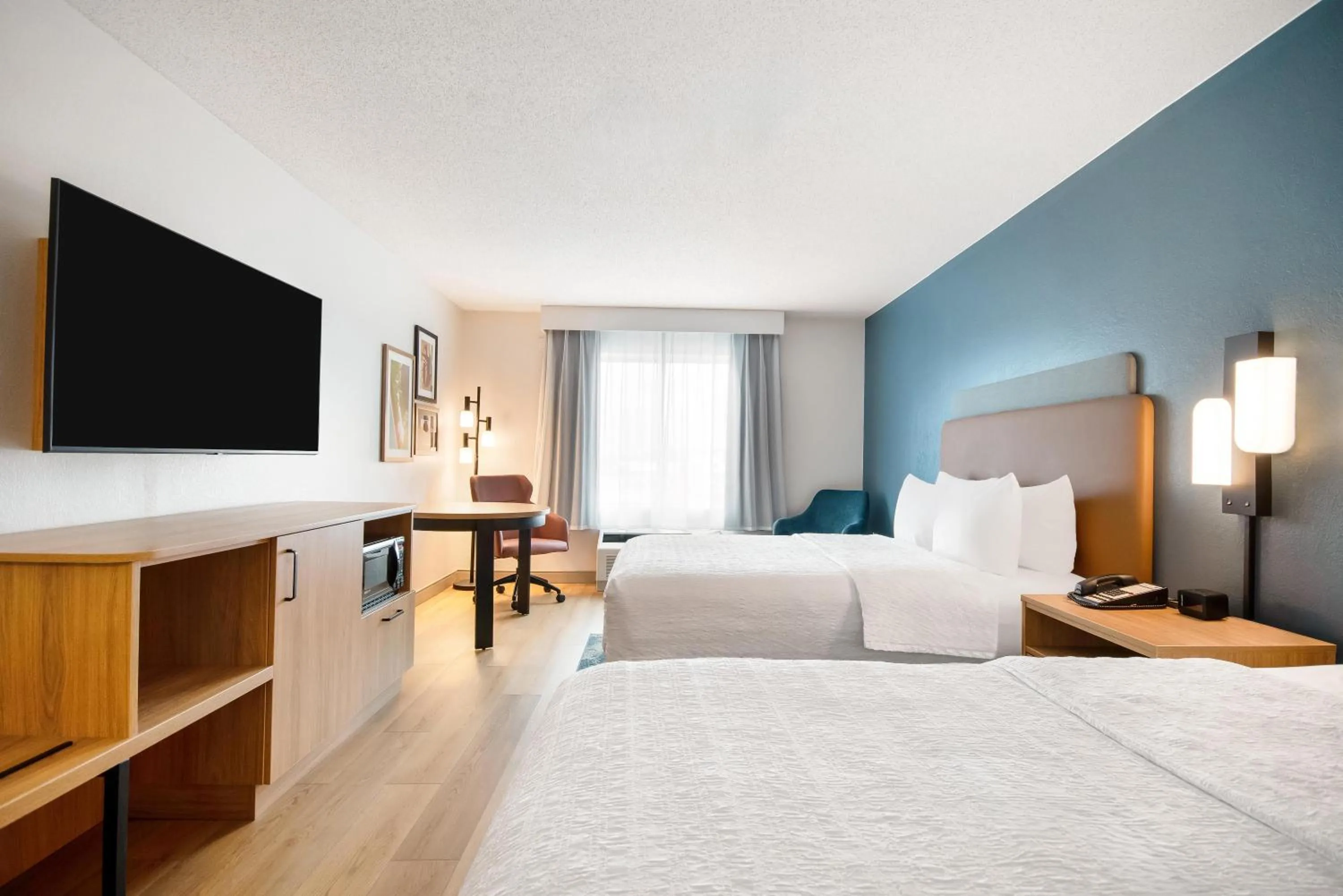 Bed in Hampton Inn Rutland/Killington