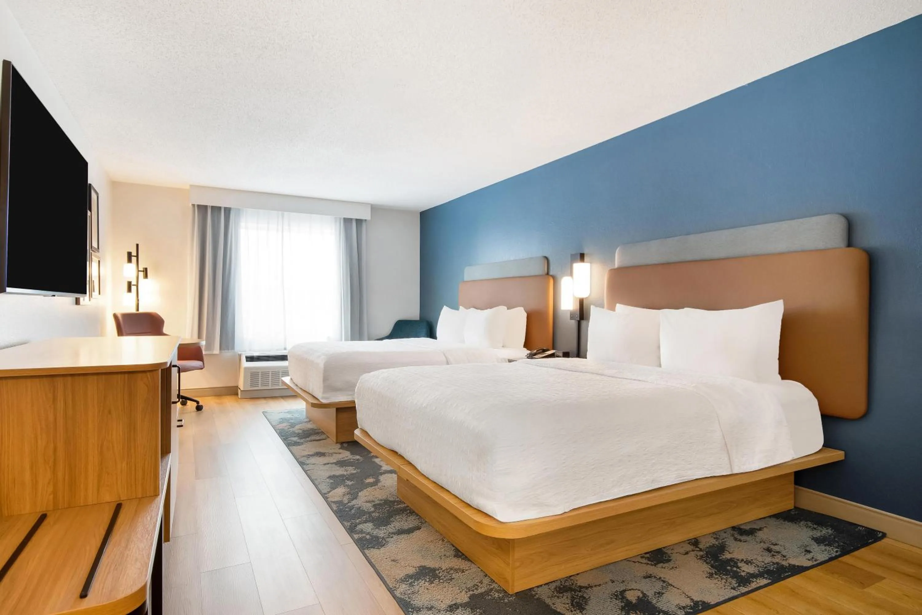 Bed in Hampton Inn Rutland/Killington