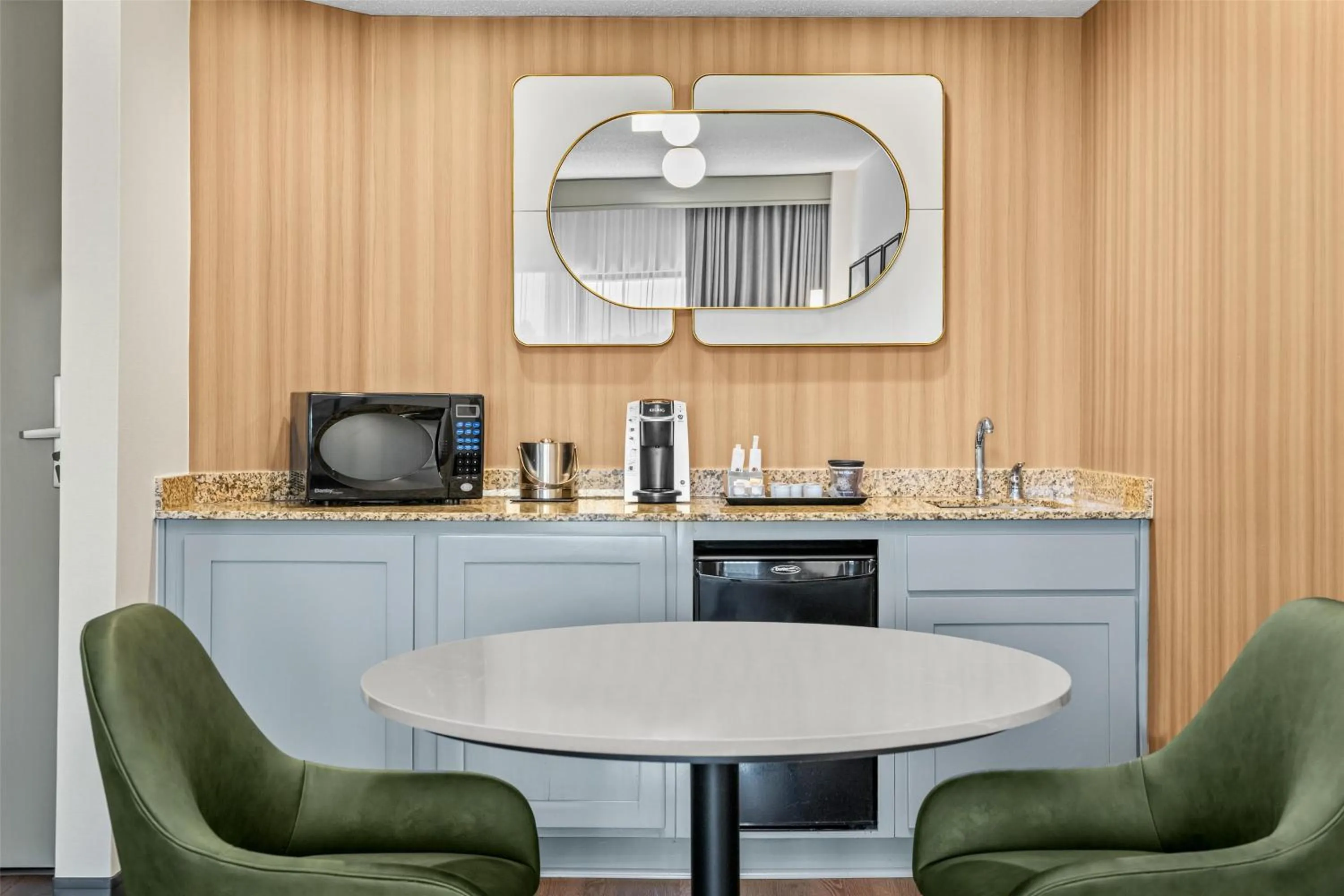 Photo of the whole room in DoubleTree Suites by Hilton Raleigh-Durham