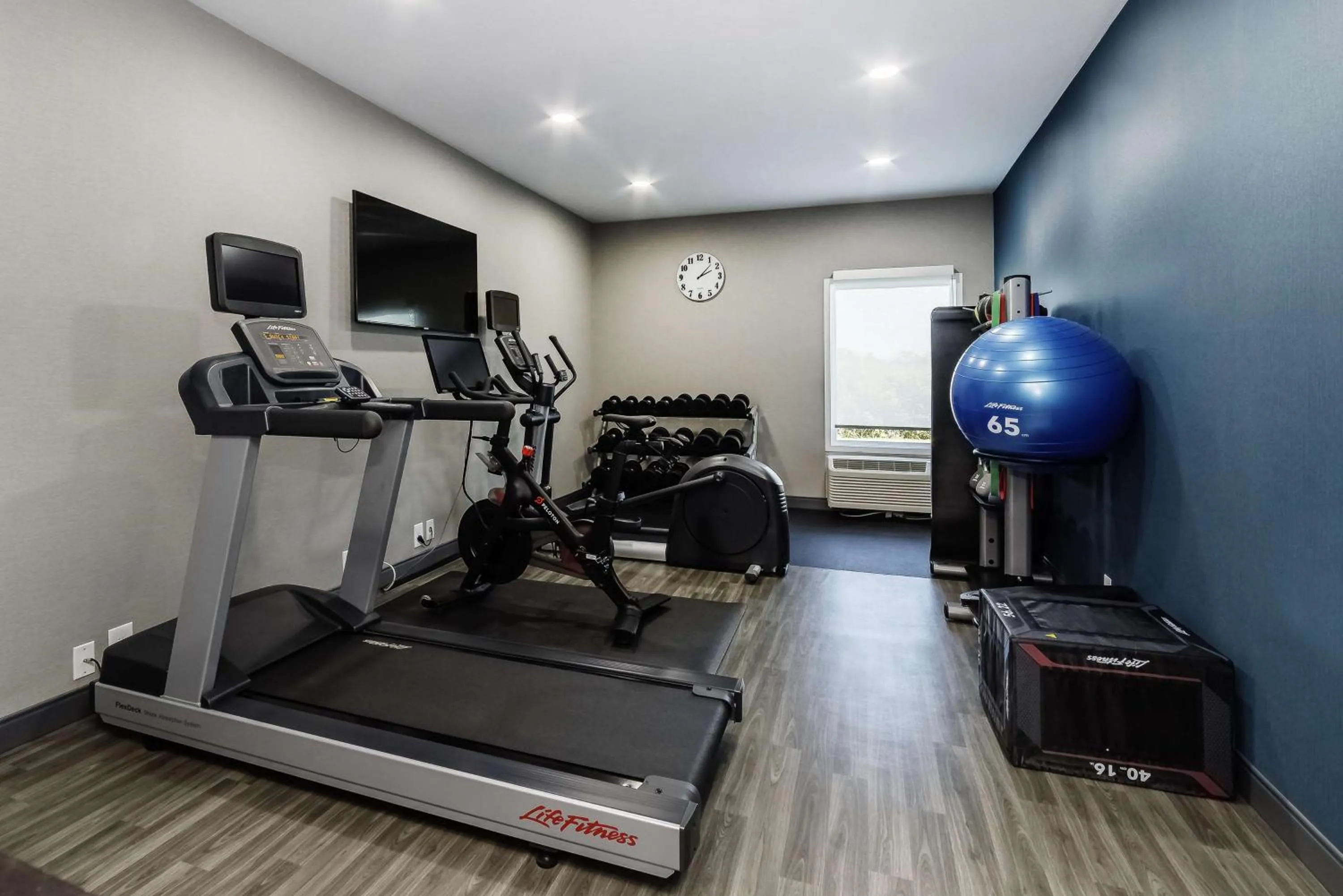 Fitness centre/facilities in Hampton Inn Port Charlotte