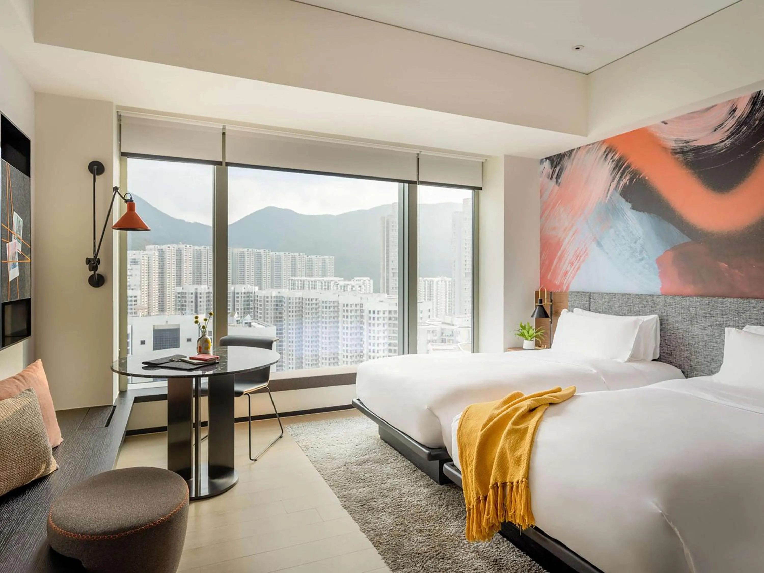Photo of the whole room, Bed in EAST Hong Kong