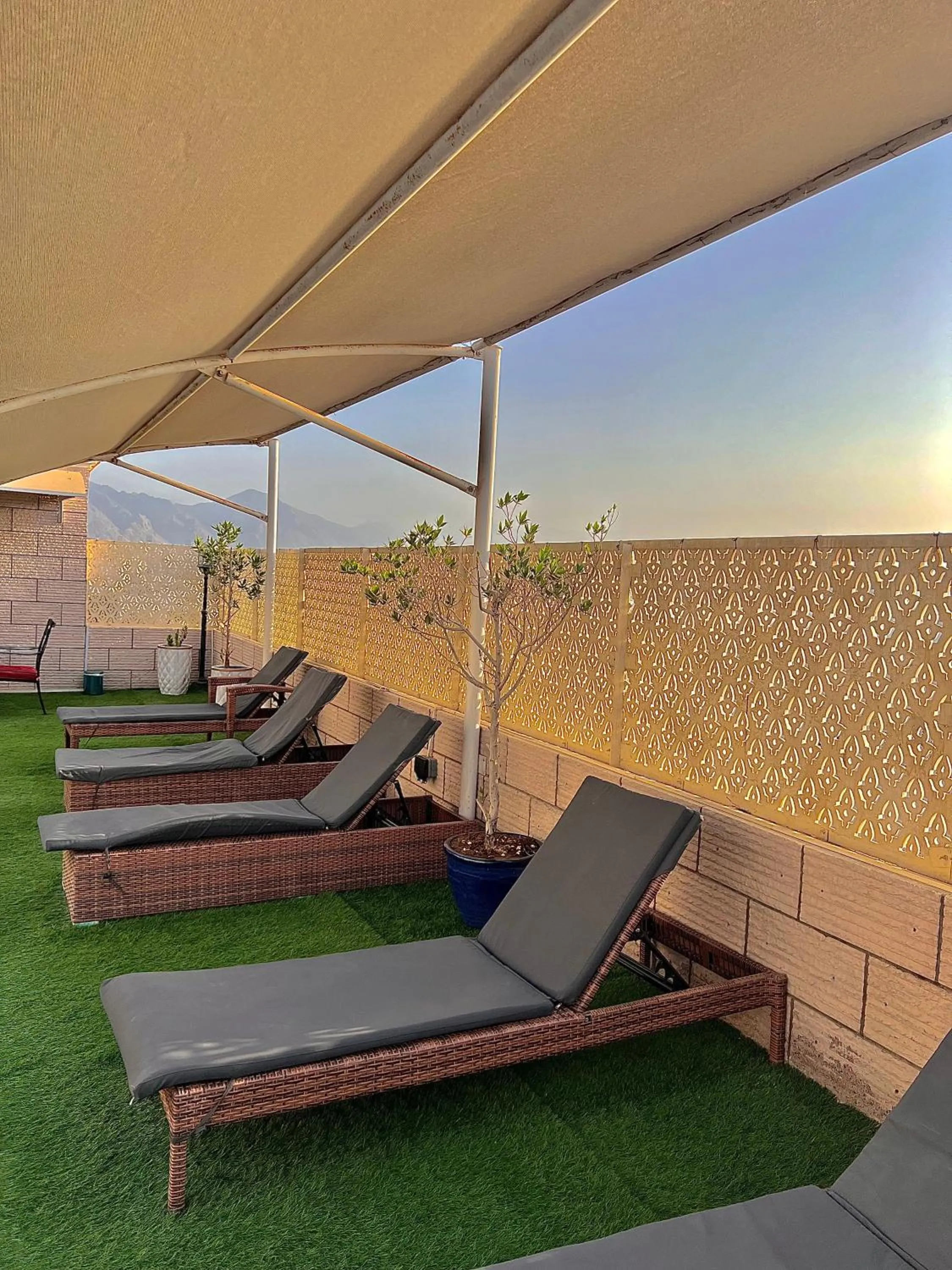 sunbed in Al Maha Int Hotel Oman