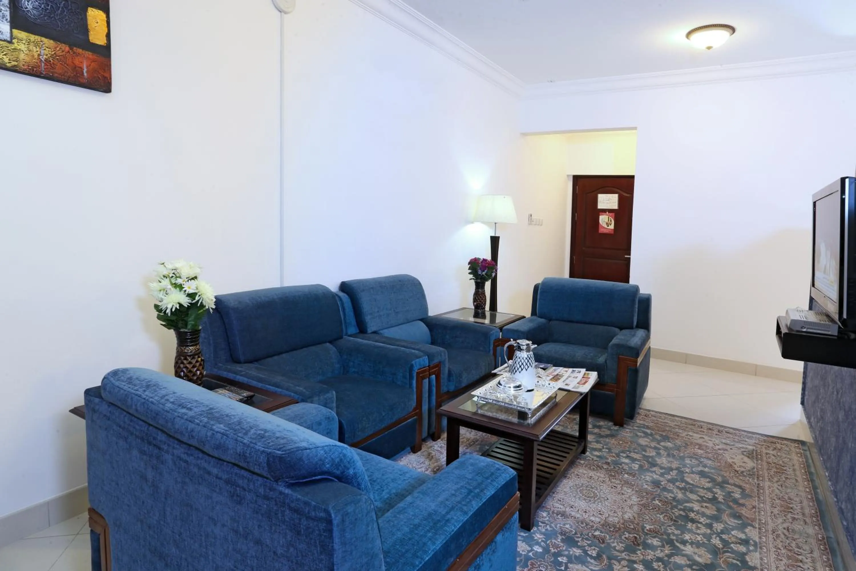 Living room in Al Maha Int Hotel Oman