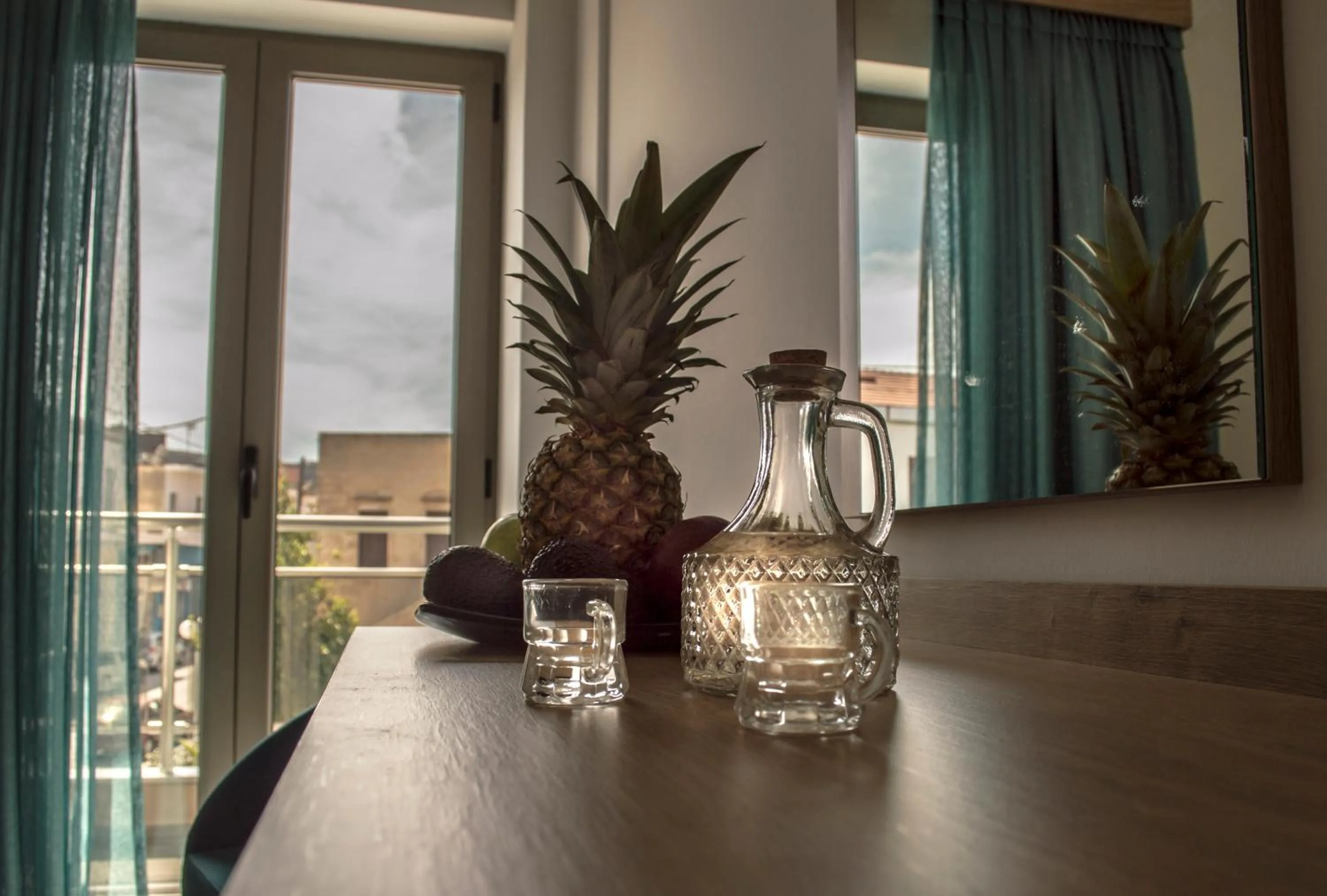 Decorative detail in Castell Hotel