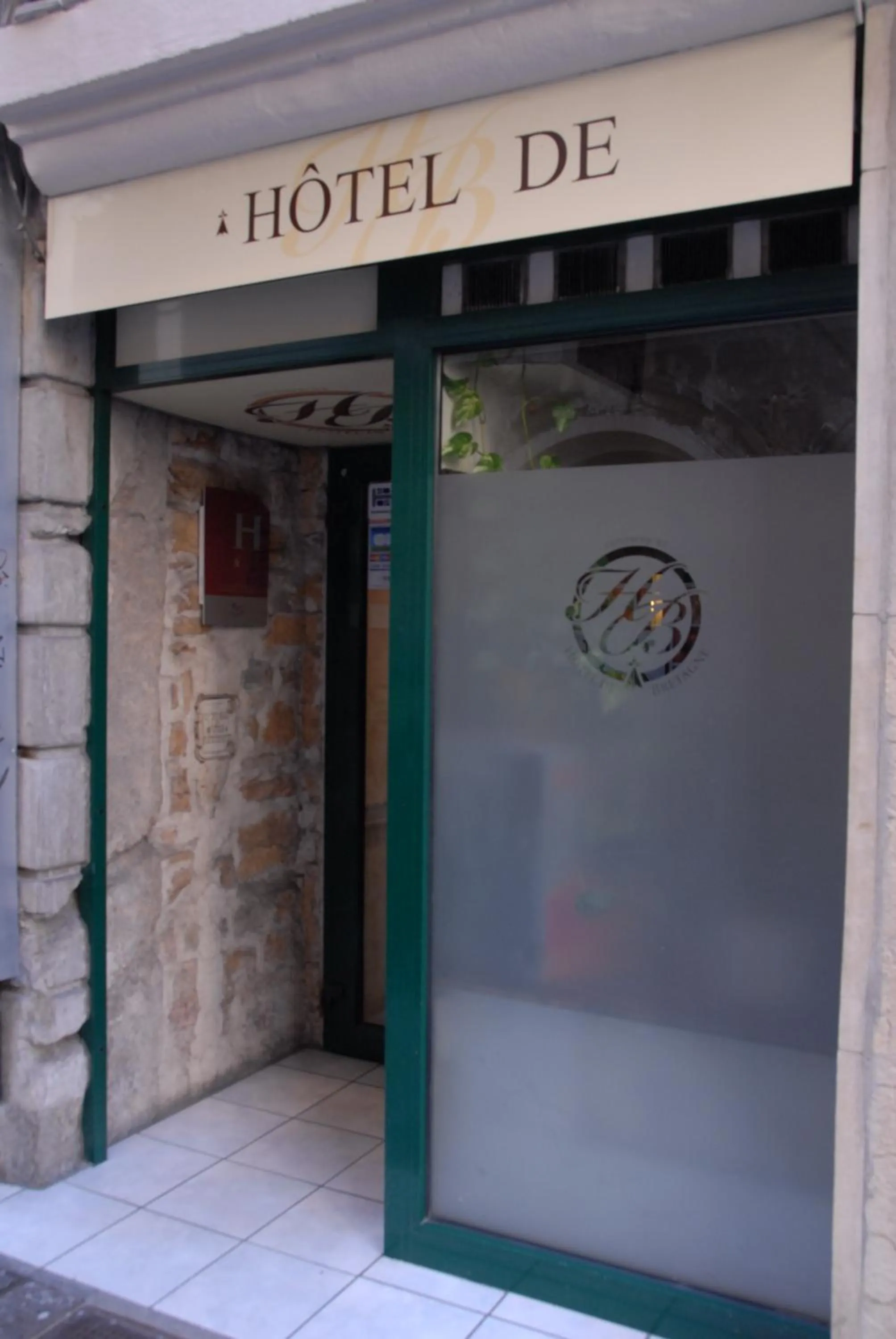 Facade/entrance in Hotel de Bretagne
