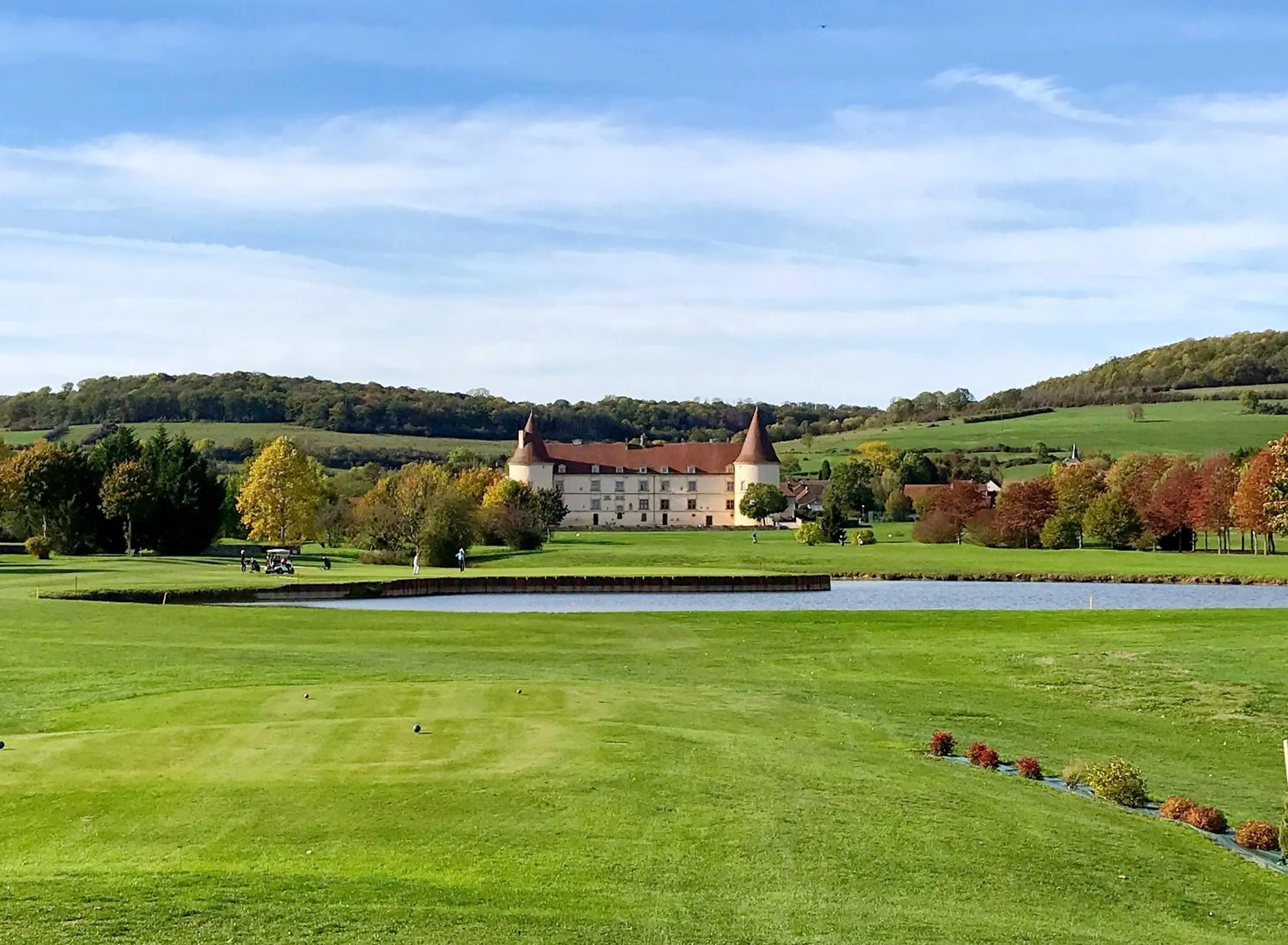 Natural landscape in Hôtel Golf Château de Chailly
