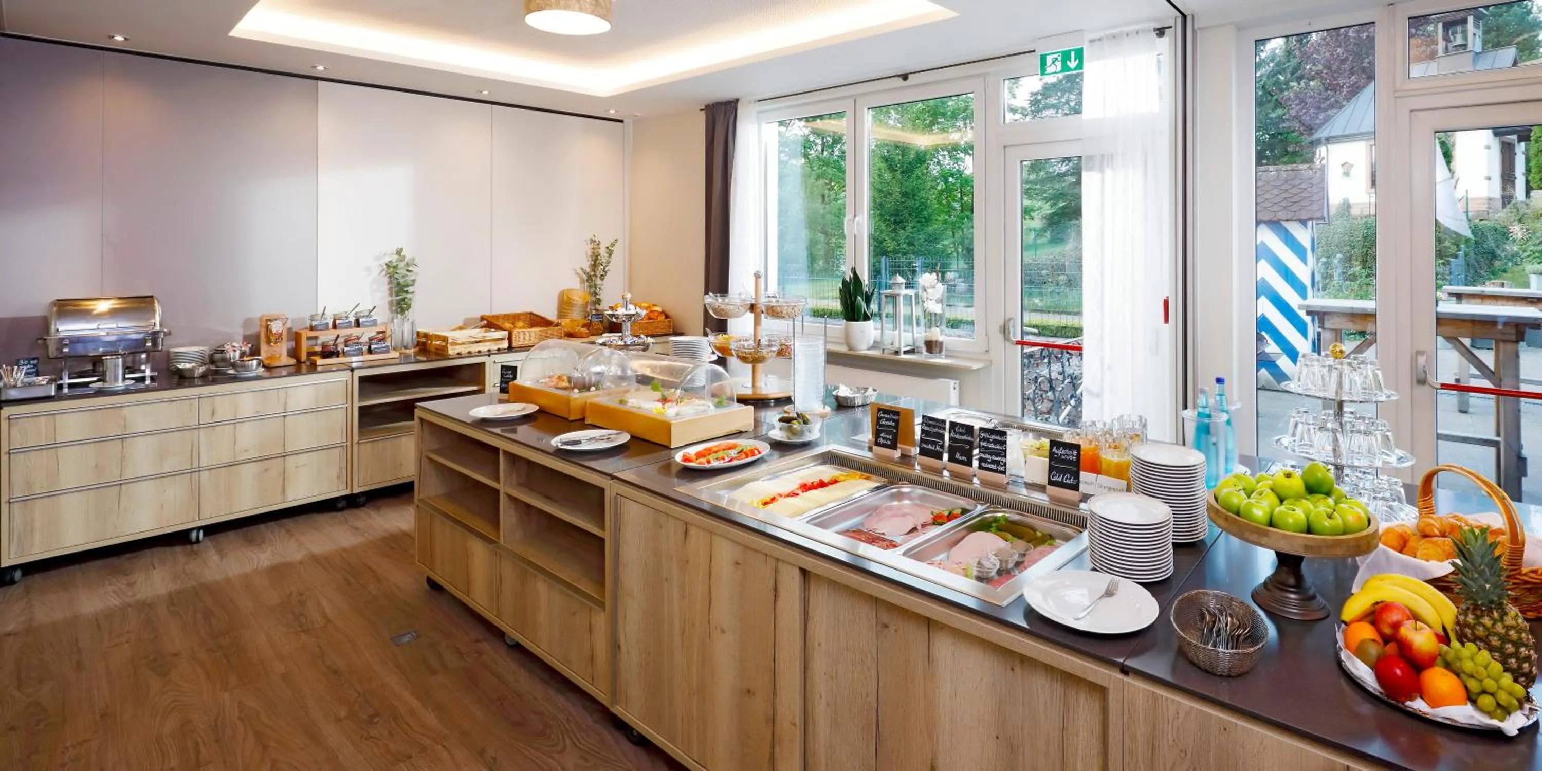 Breakfast in Best Western Hotel Brunnenhof