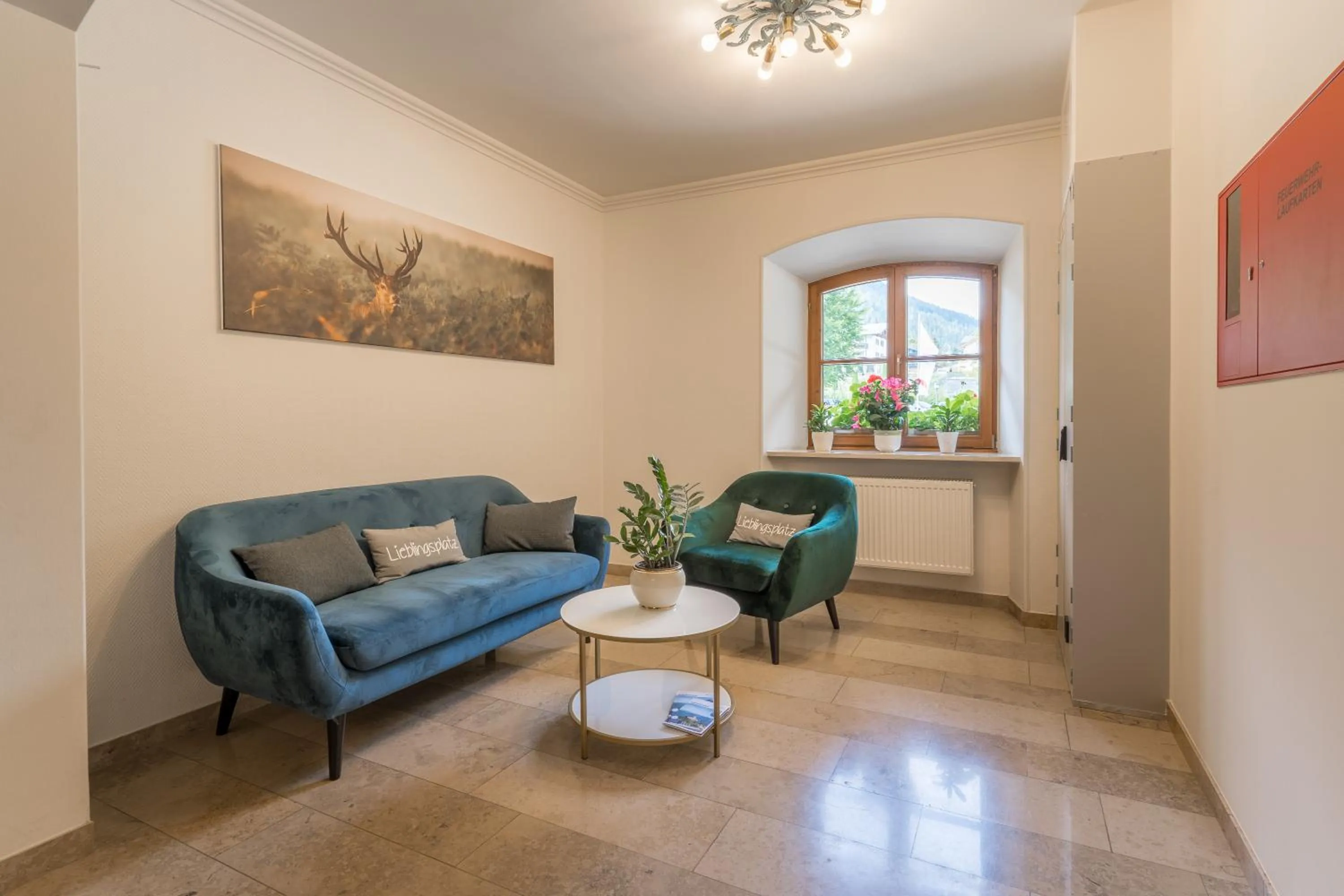 Lobby or reception in BSW Hotel Hubertus-Park