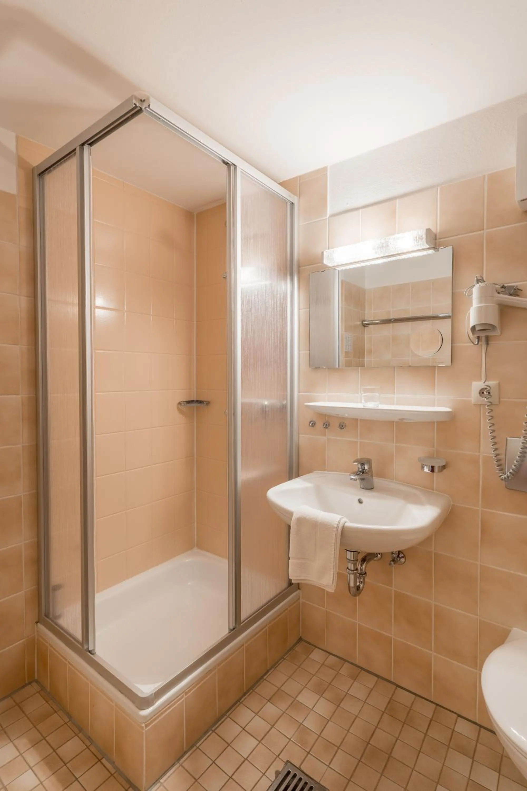 Bathroom in BSW Hotel Hubertus-Park