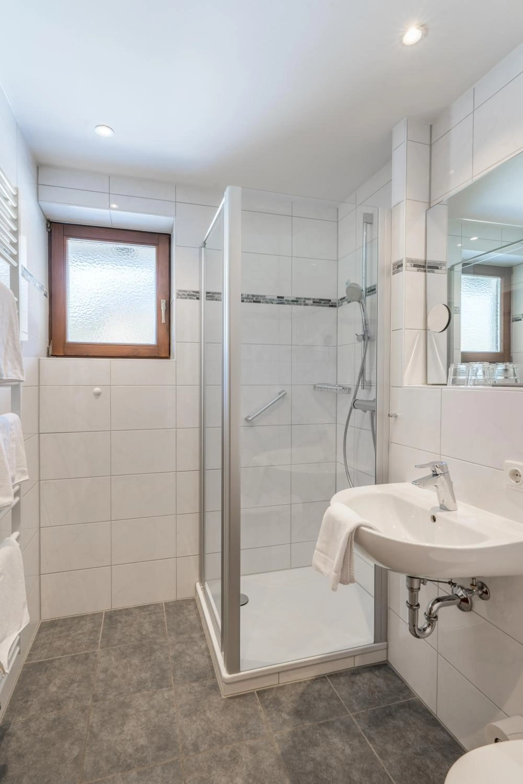 Bathroom in BSW Hotel Hubertus-Park