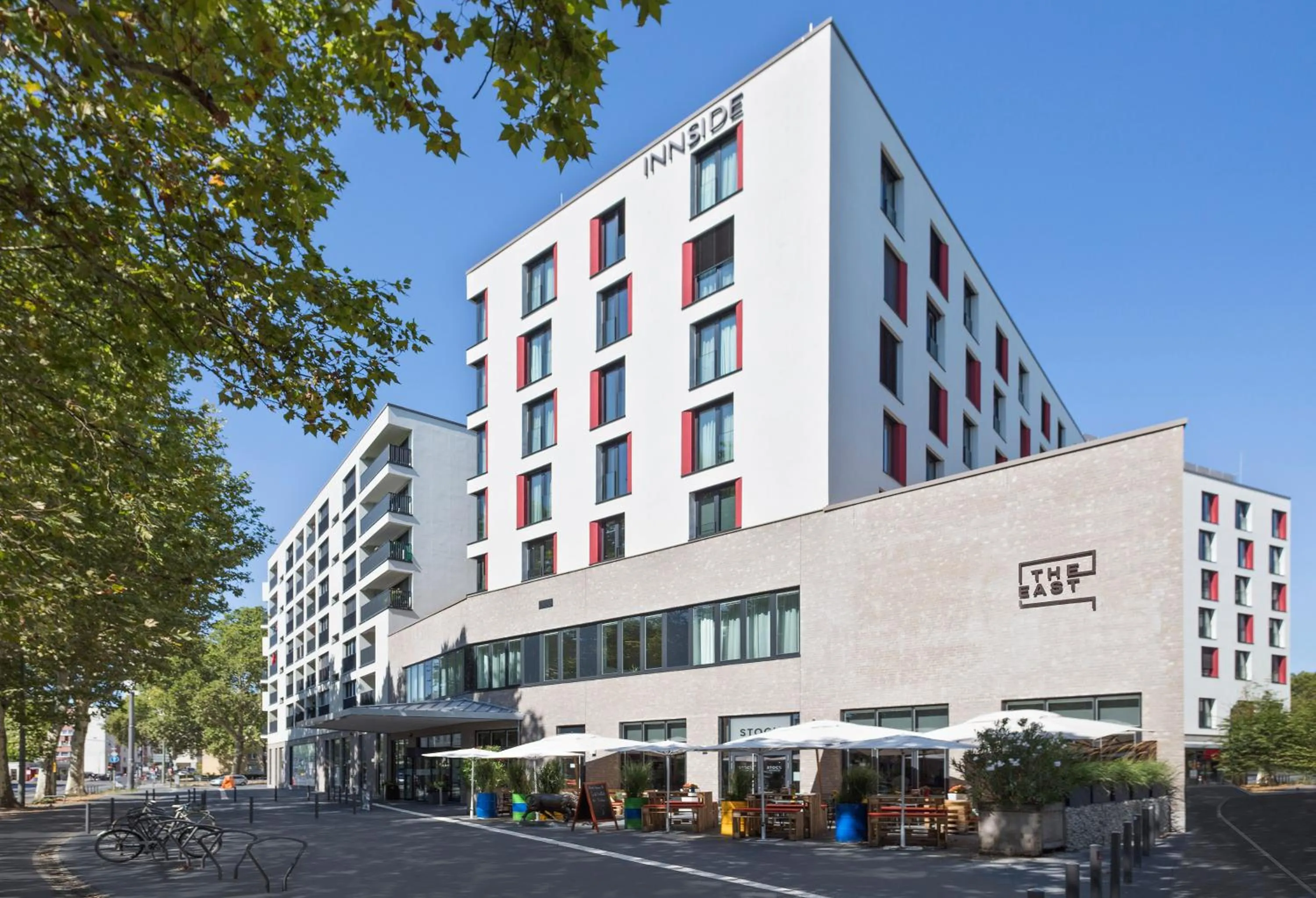 Property building in INNSiDE by Meliá Frankfurt Ostend