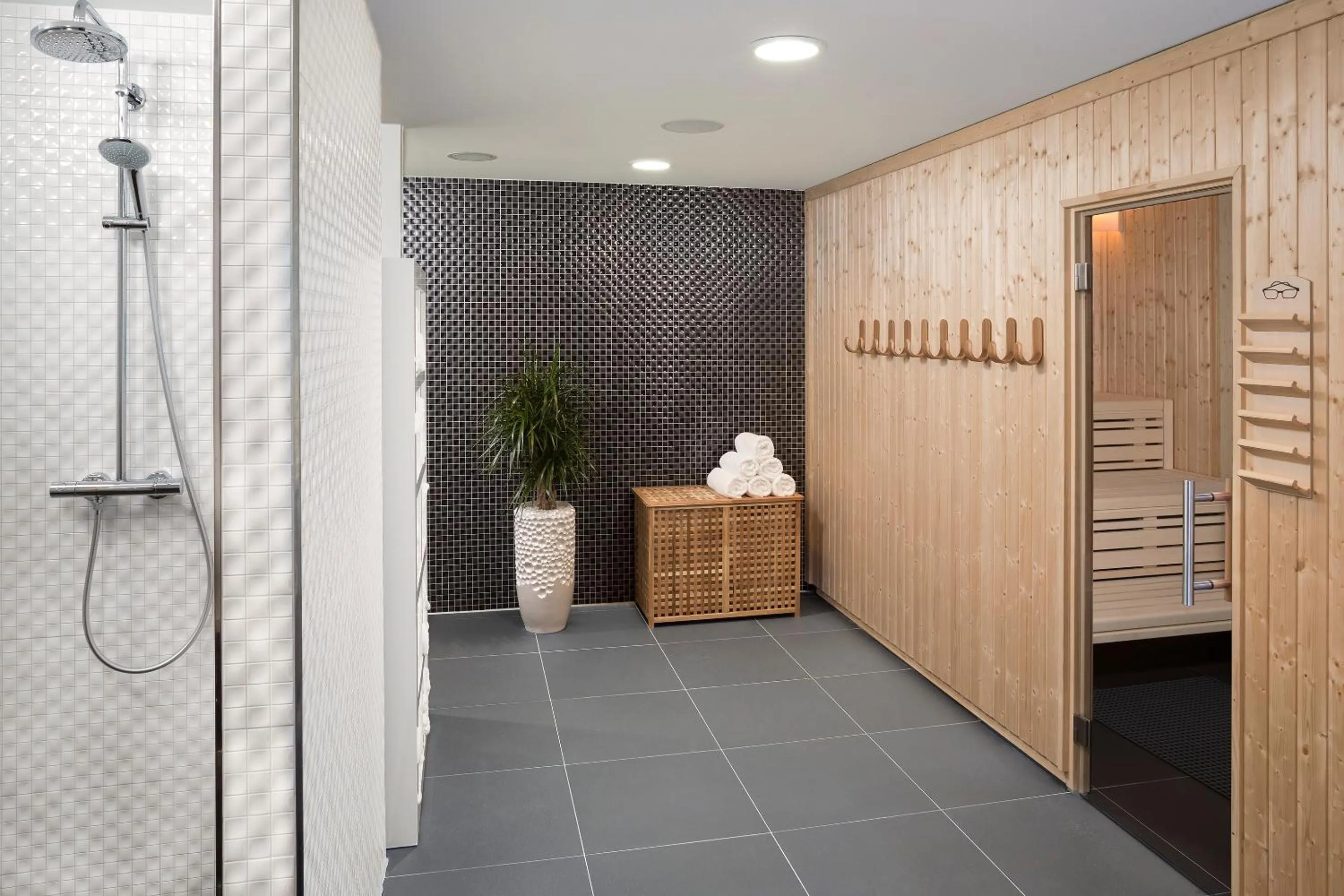 Sauna in INNSiDE by Meliá Frankfurt Ostend