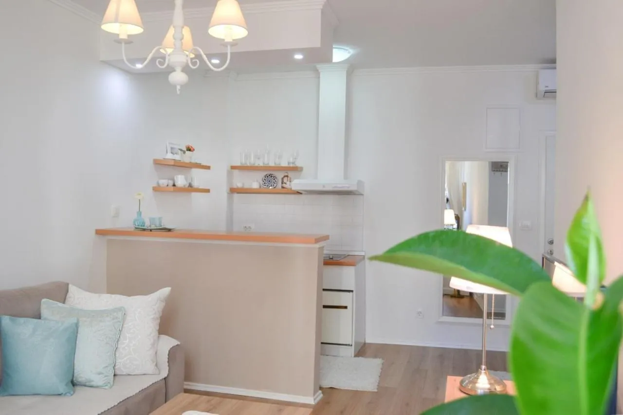 Kitchen or kitchenette in Happy Apartments Mostar