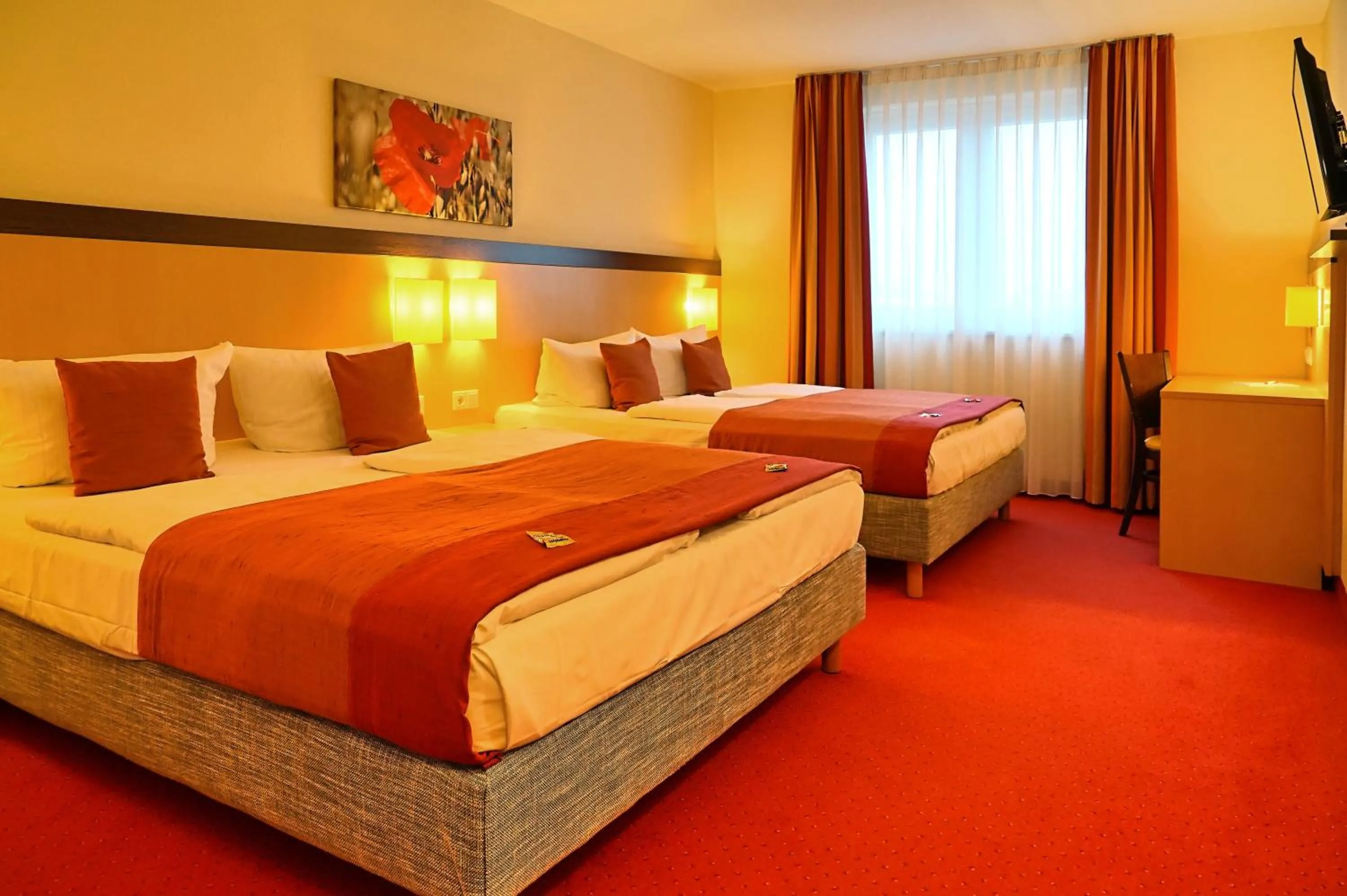 Bed in Montana-Hotel Ellwangen