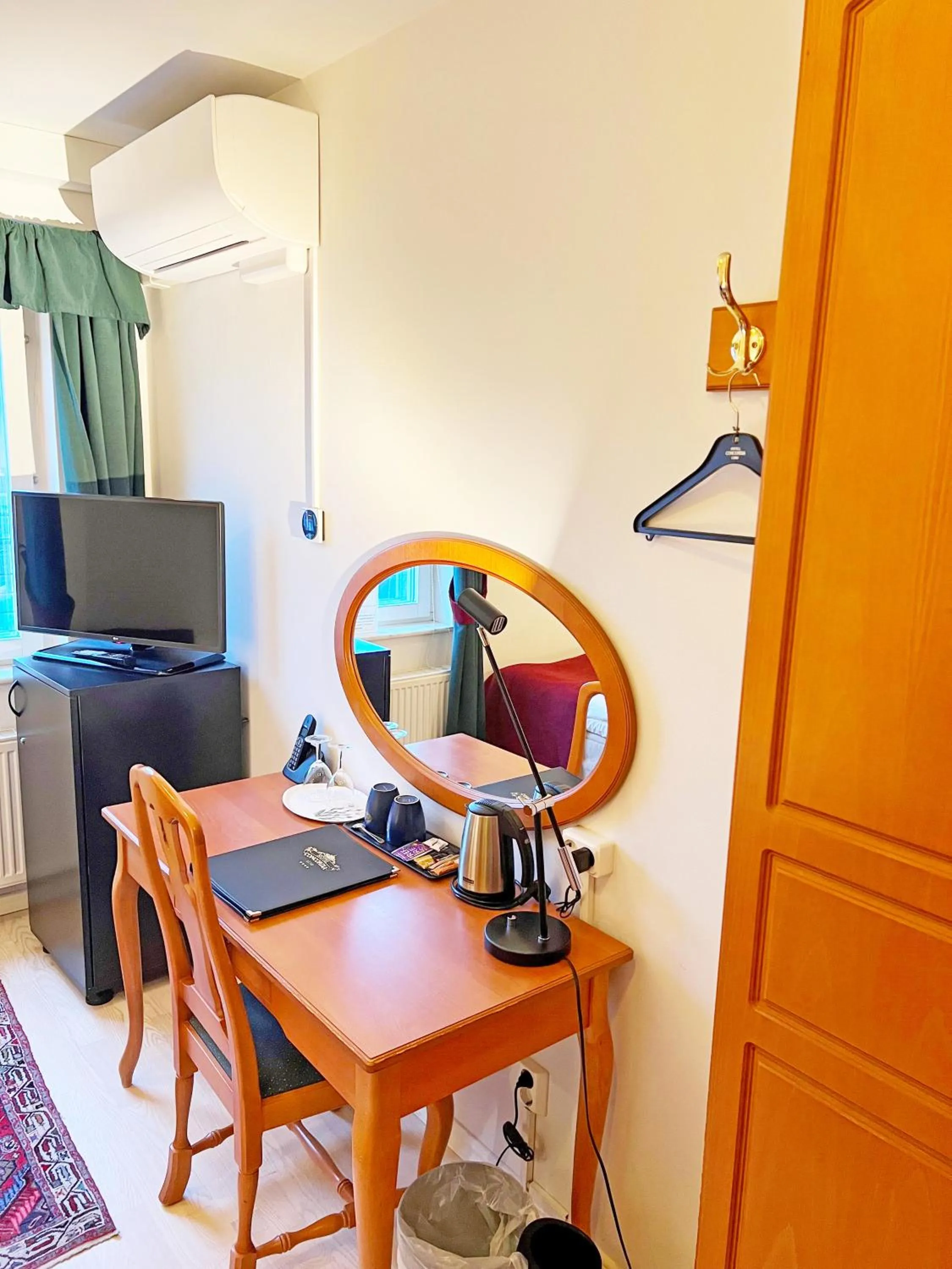 Seating area in Hotel Concordia