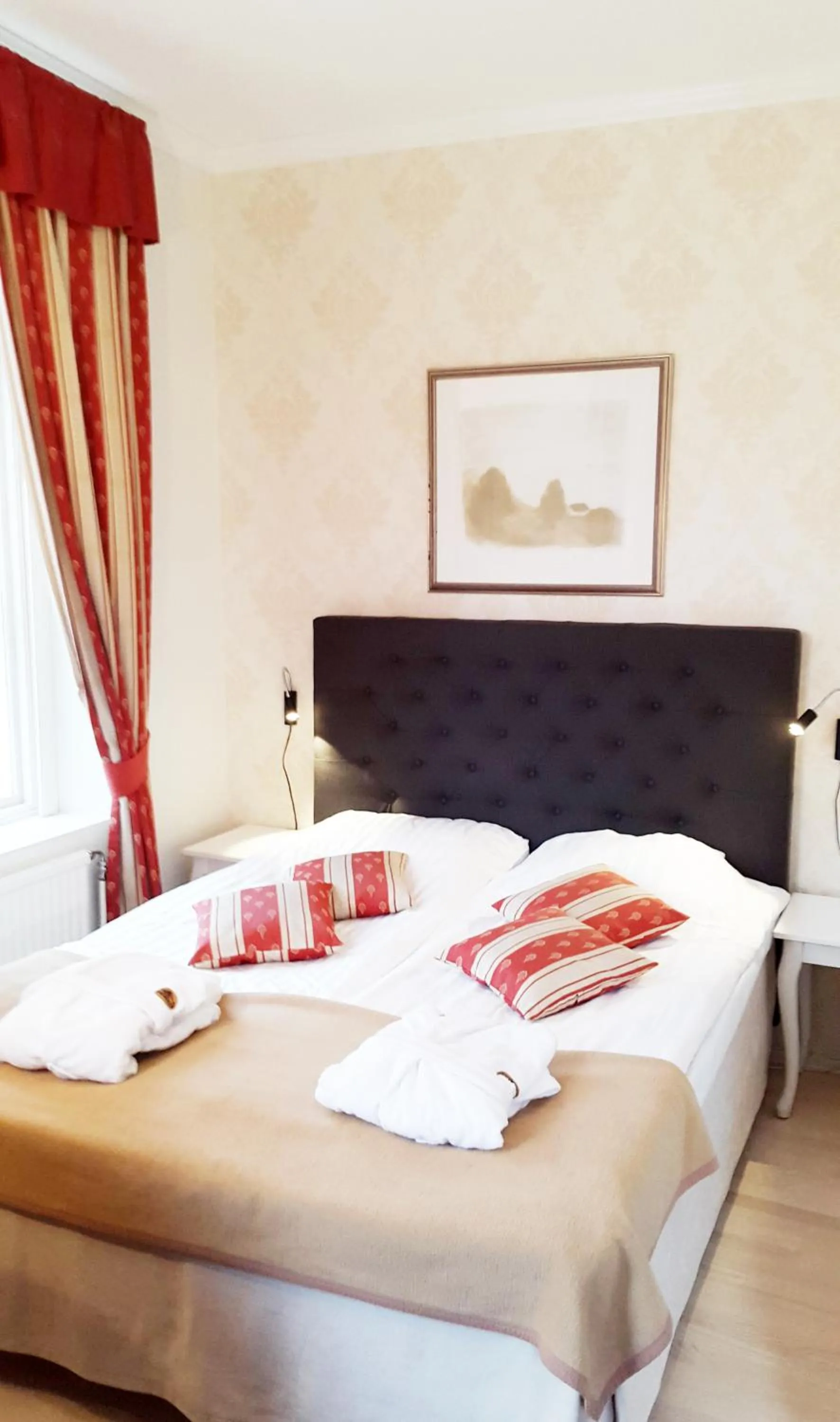 Bed in Hotel Concordia