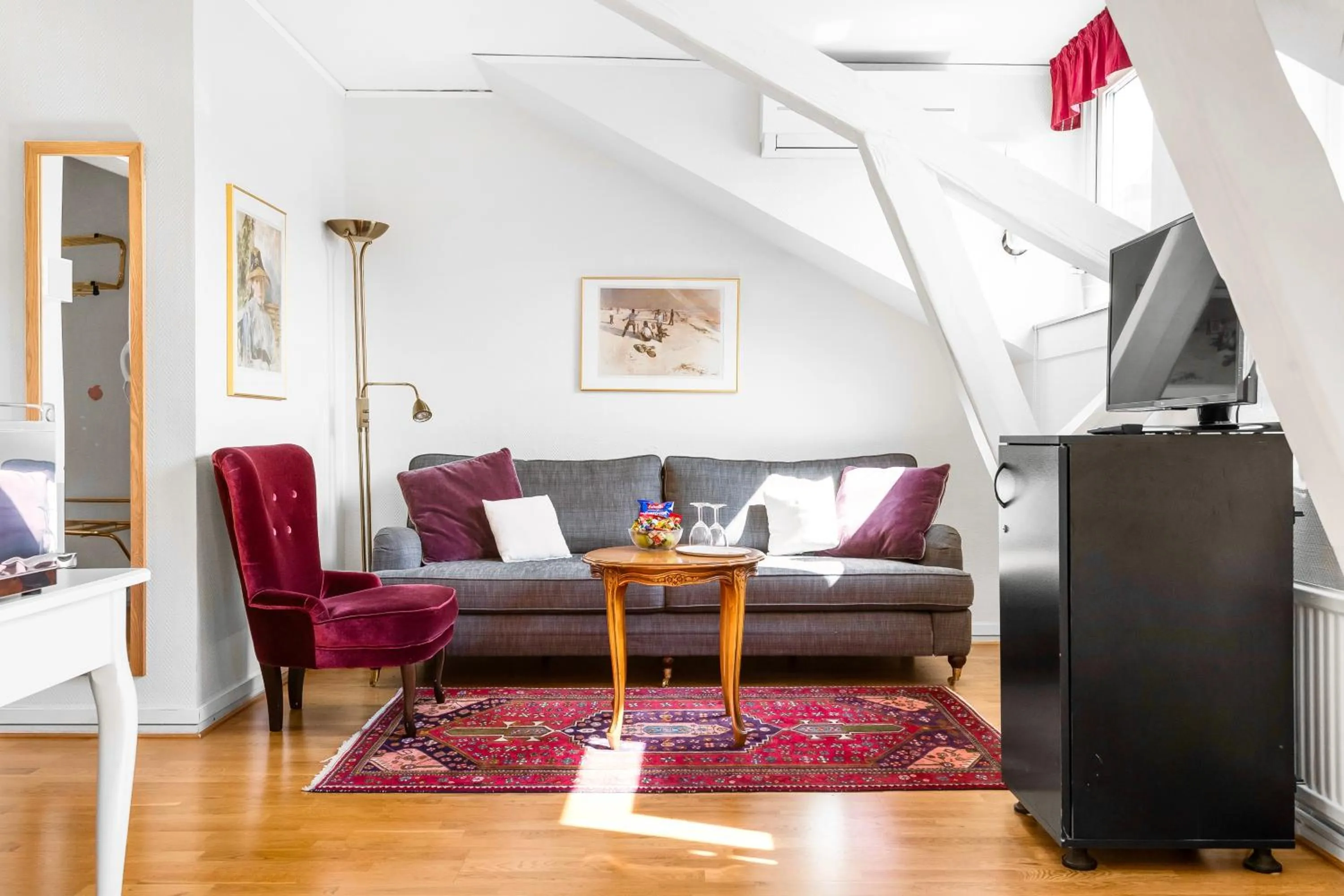Living room in Hotel Concordia