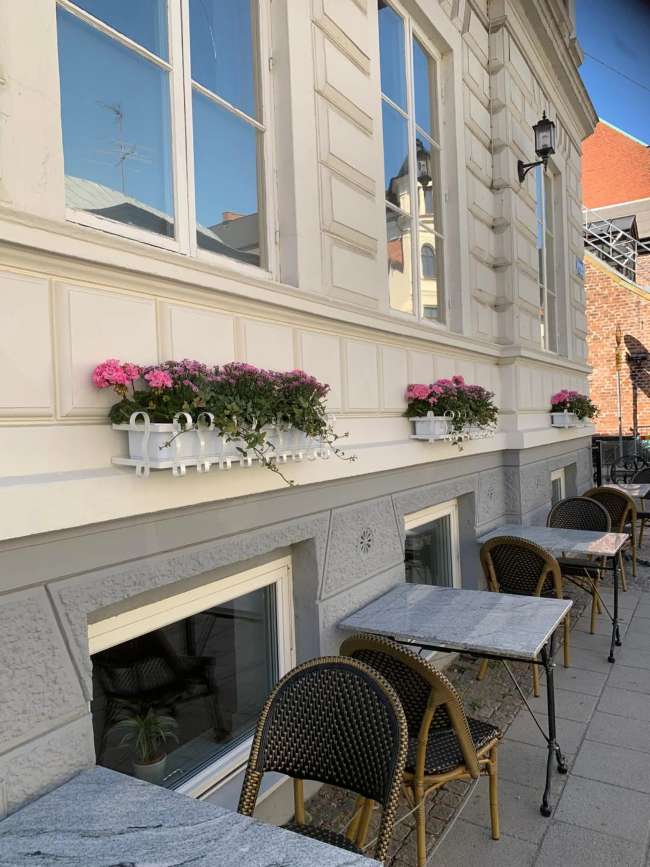Patio in Hotel Concordia