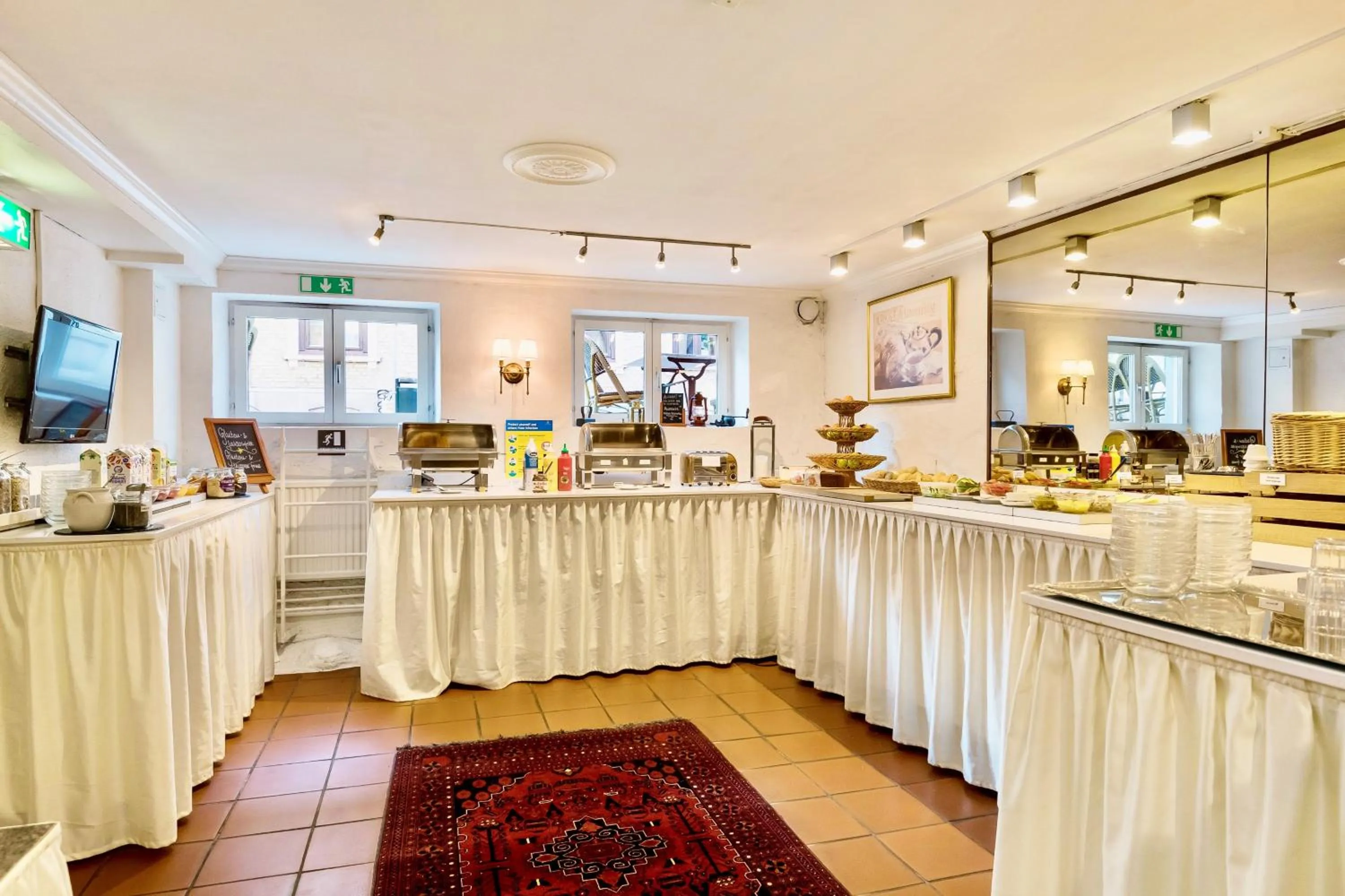 Breakfast in Hotel Concordia