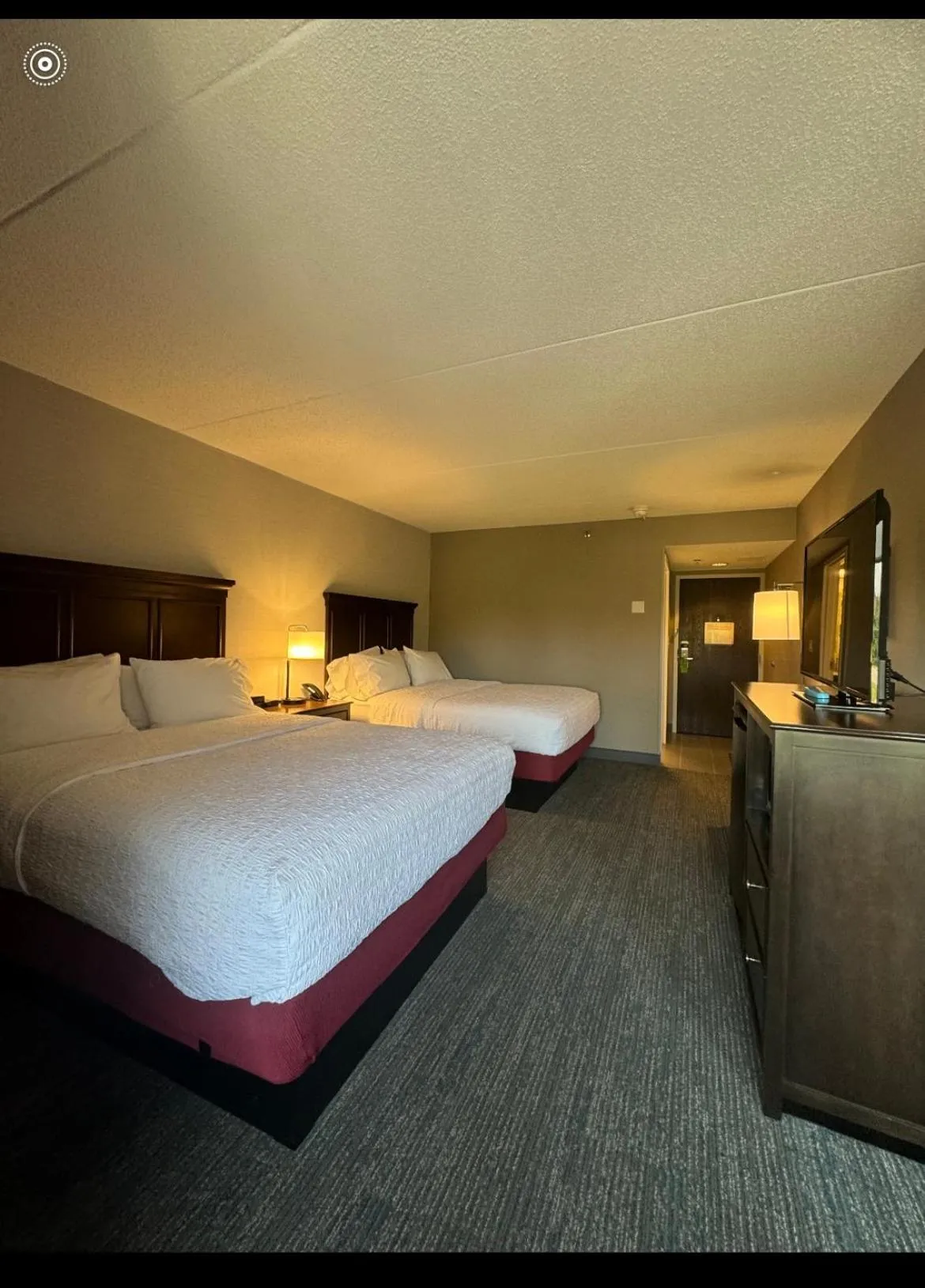 Bed in Hampton Inn New Bedford/Fairhaven