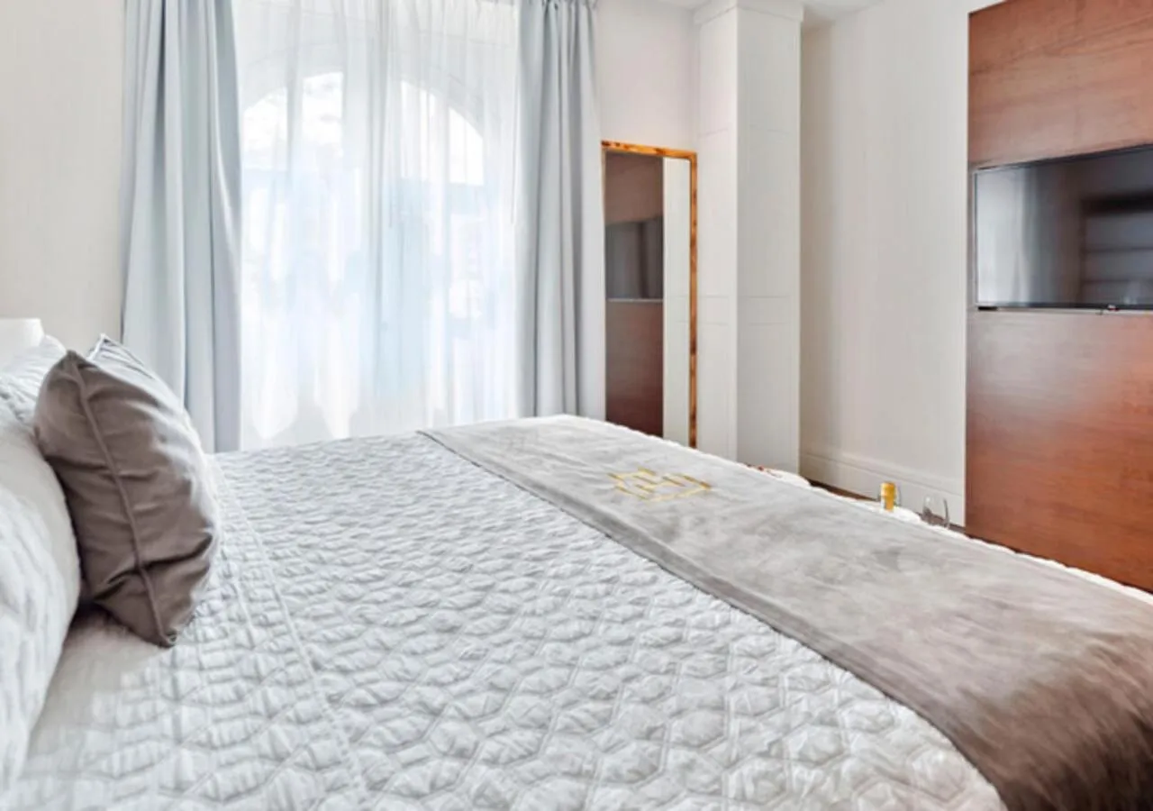 Bed in Central Hotel Panama Casco Viejo