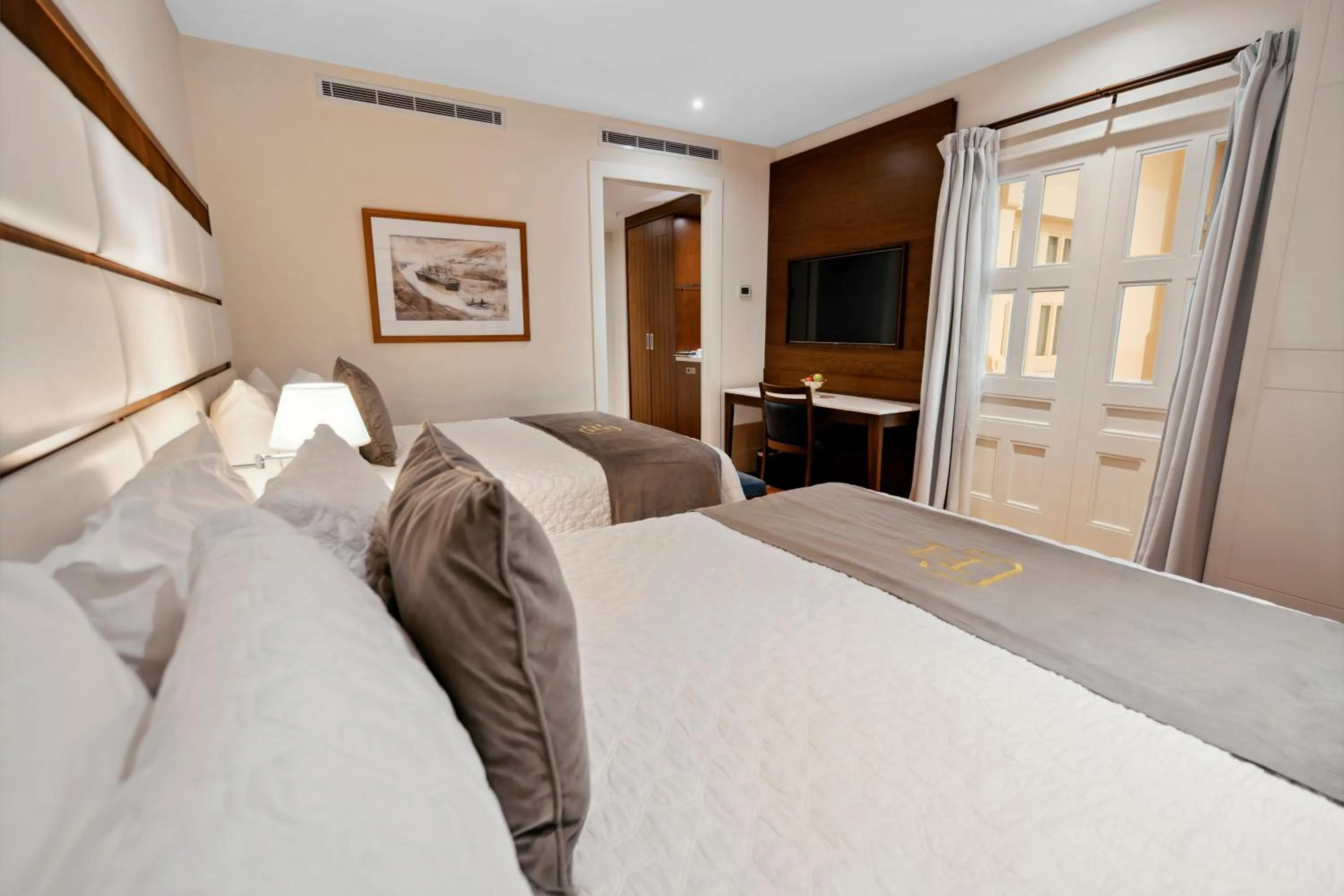 Bed in Central Hotel Panama Casco Viejo