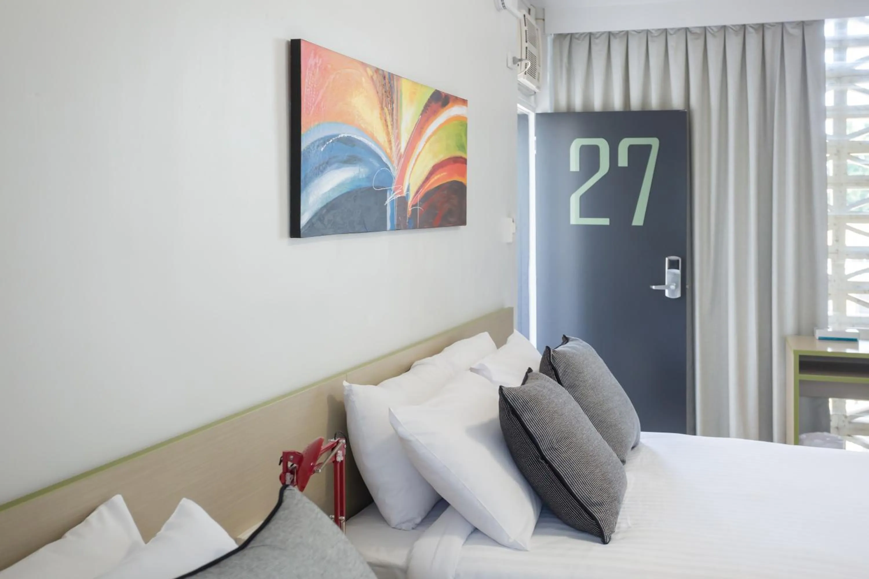 Photo of the whole room, Bed in Nightcap at Emerald Star Hotel