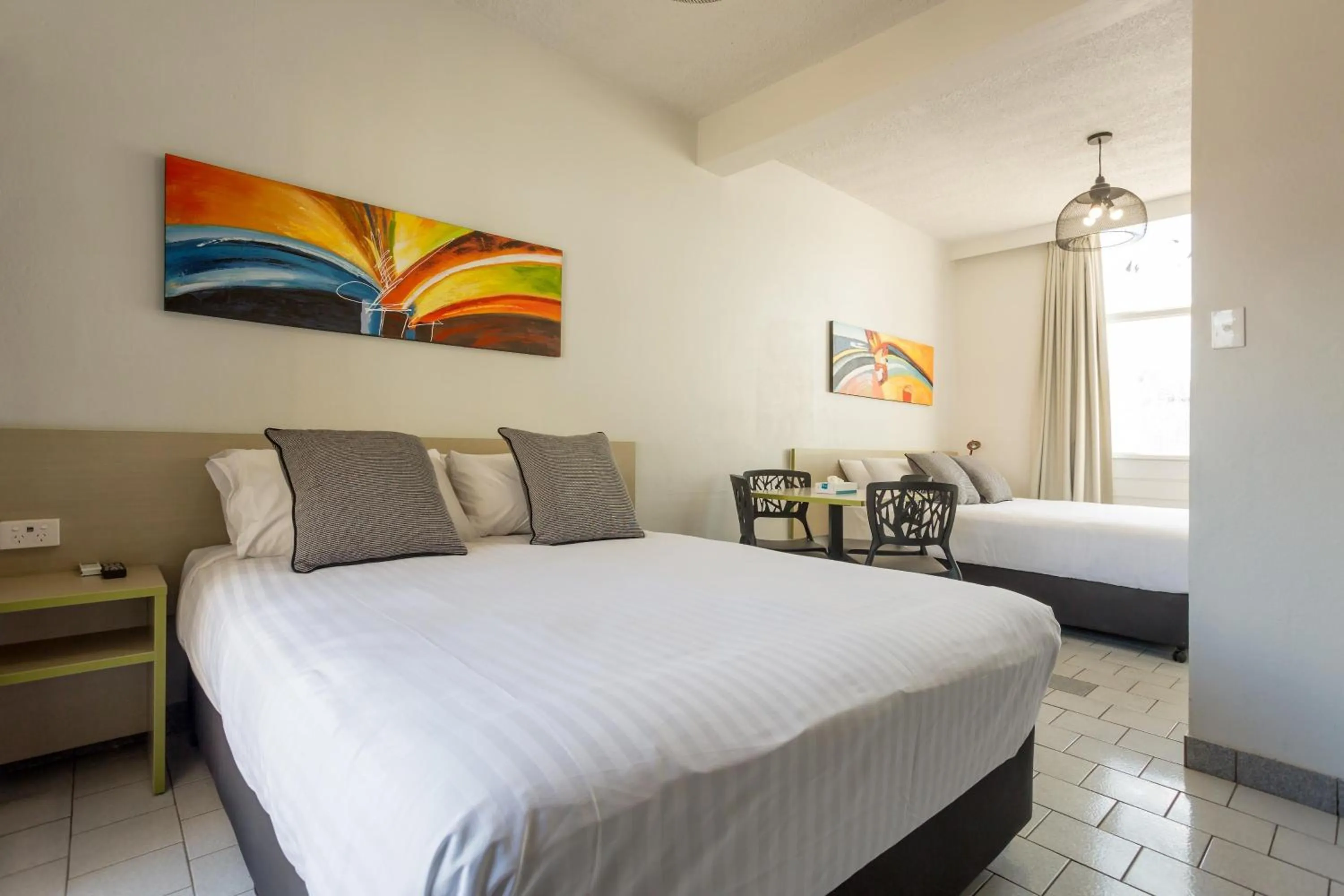 Bedroom, Bed in Nightcap at Emerald Star Hotel