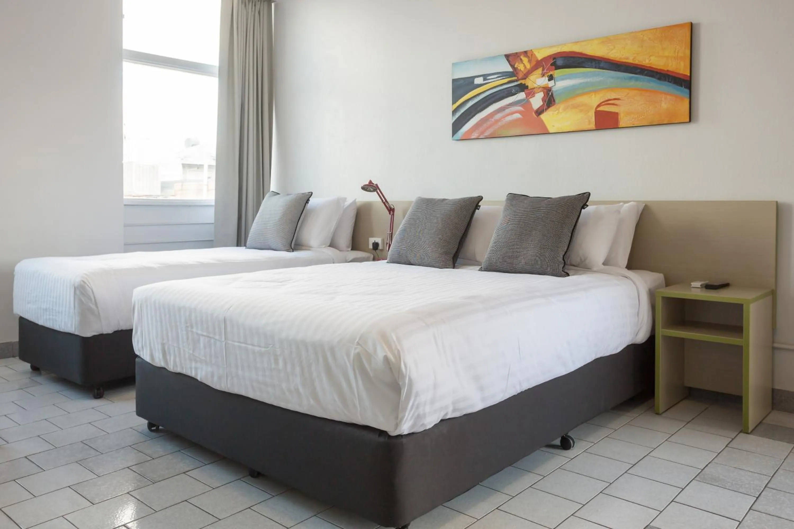 Photo of the whole room, Bed in Nightcap at Emerald Star Hotel