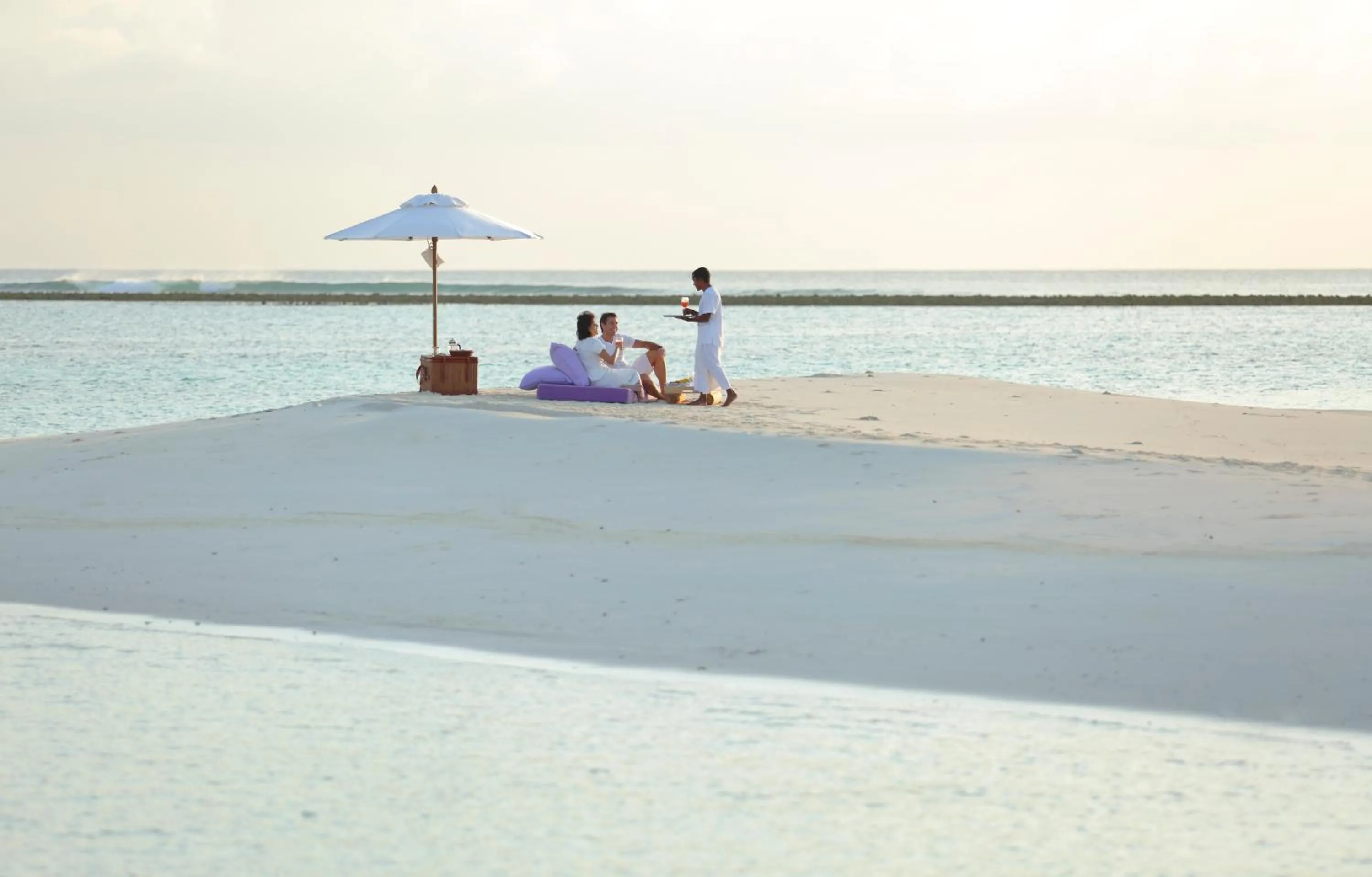 Beach in Soneva Jani