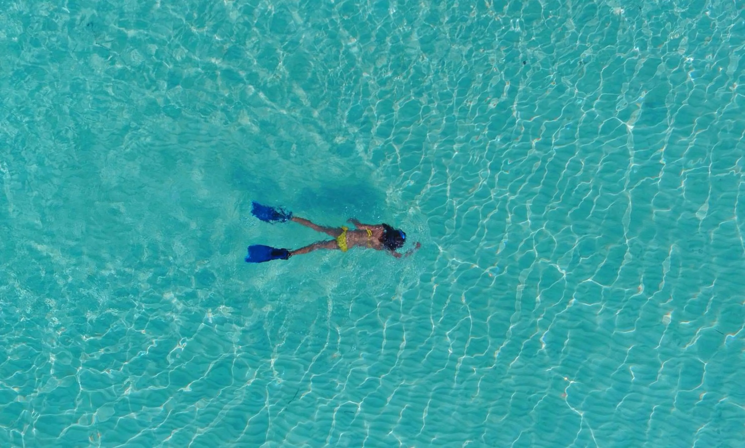 Snorkeling in Soneva Jani