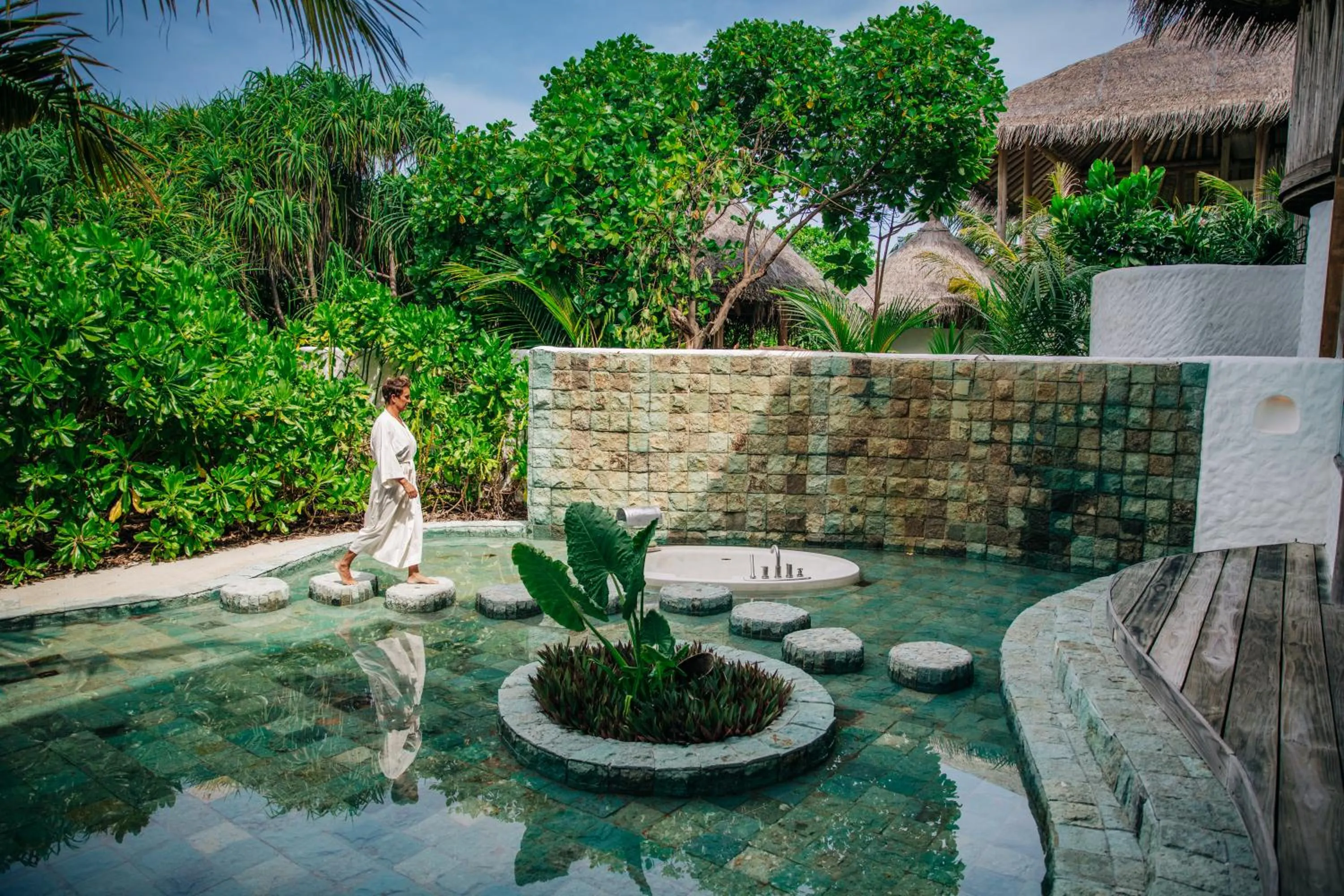Bathroom in Soneva Jani