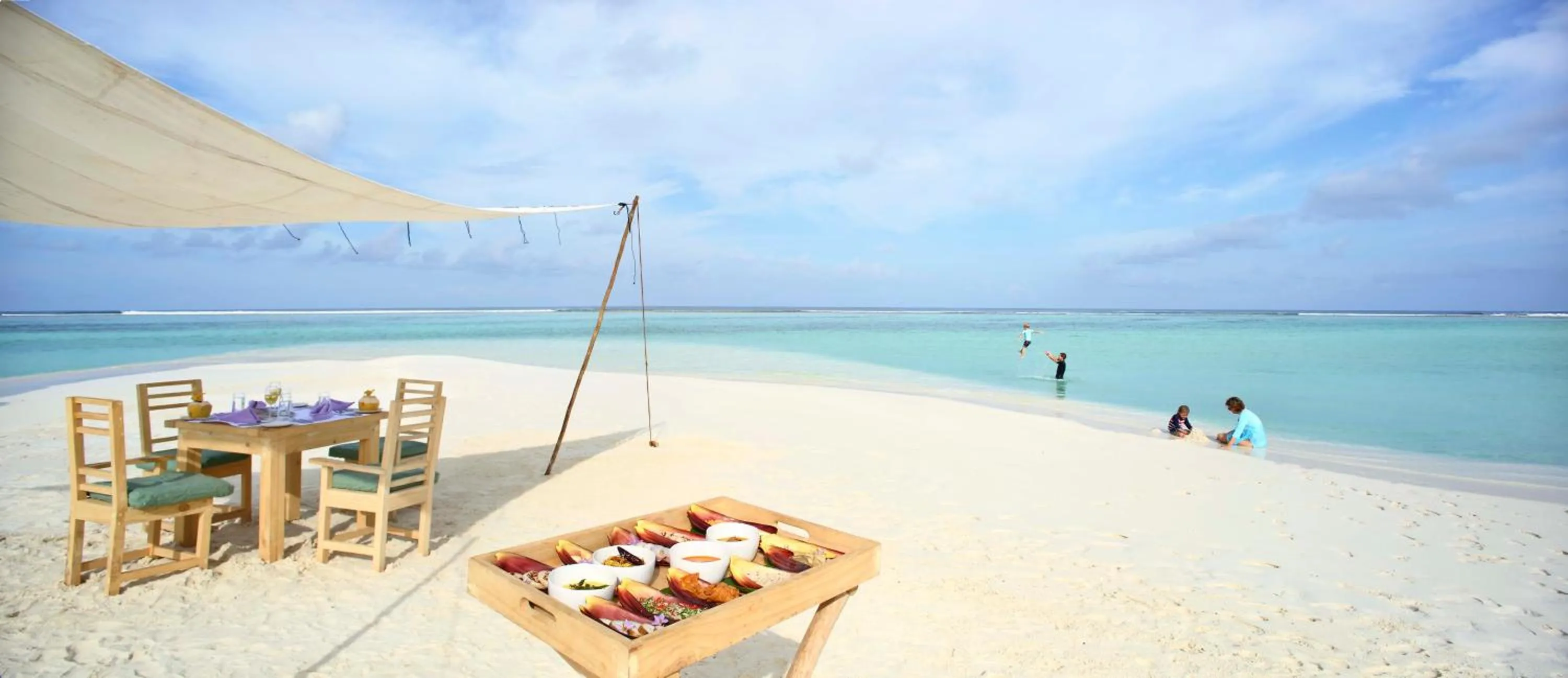 Beach in Soneva Jani