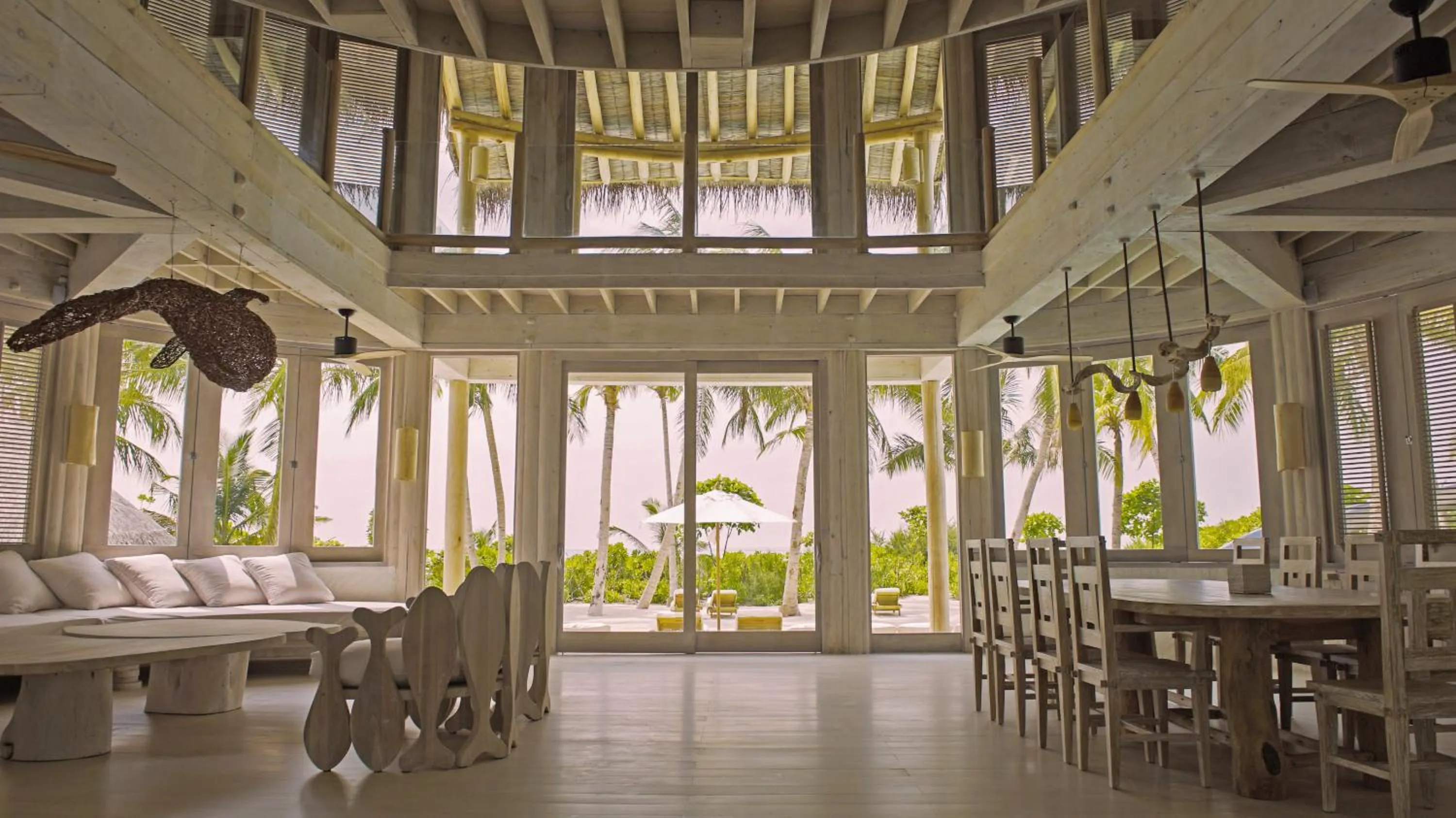 Living room in Soneva Jani