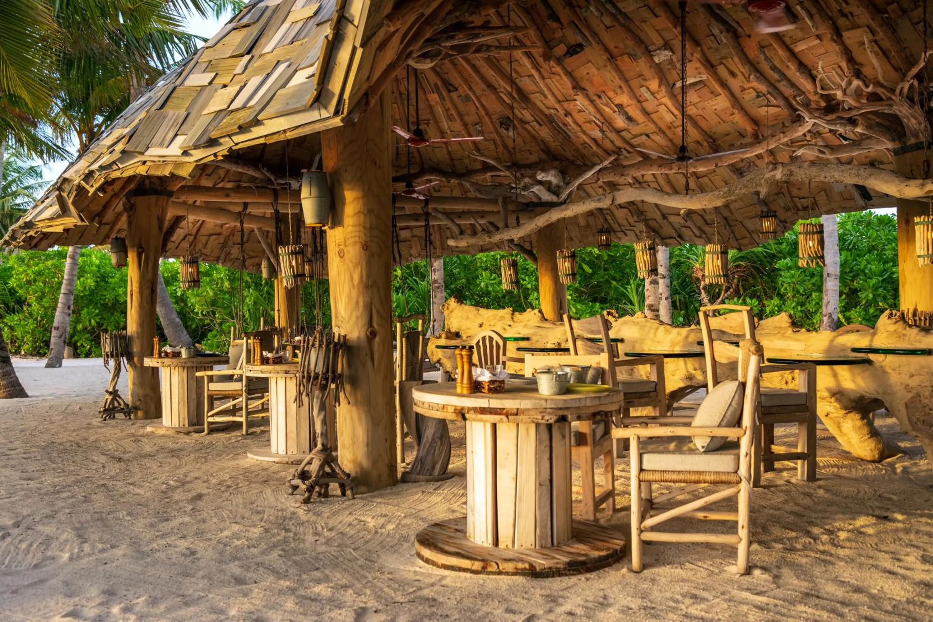 Beach in Soneva Jani