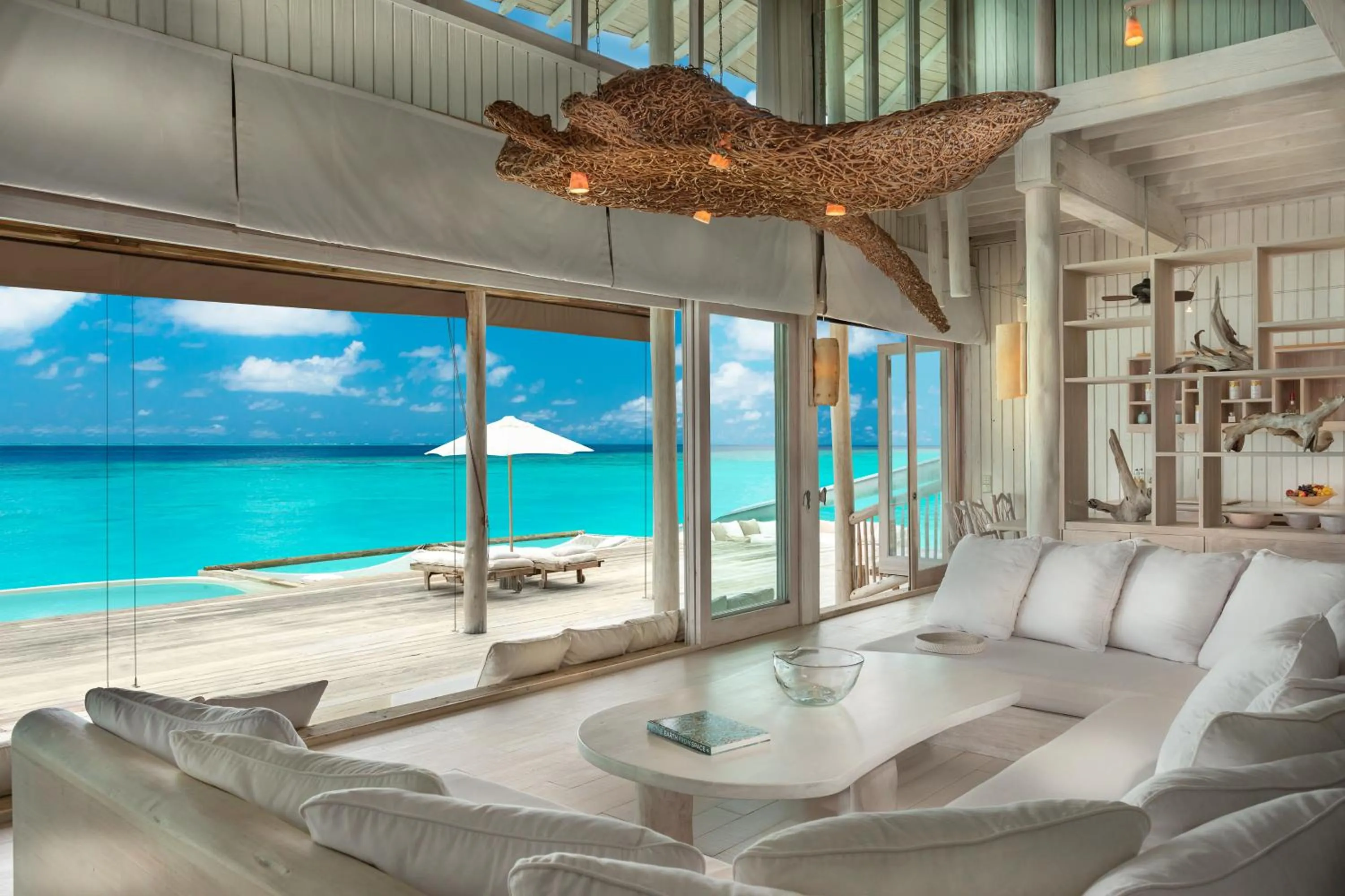 Living room in Soneva Jani