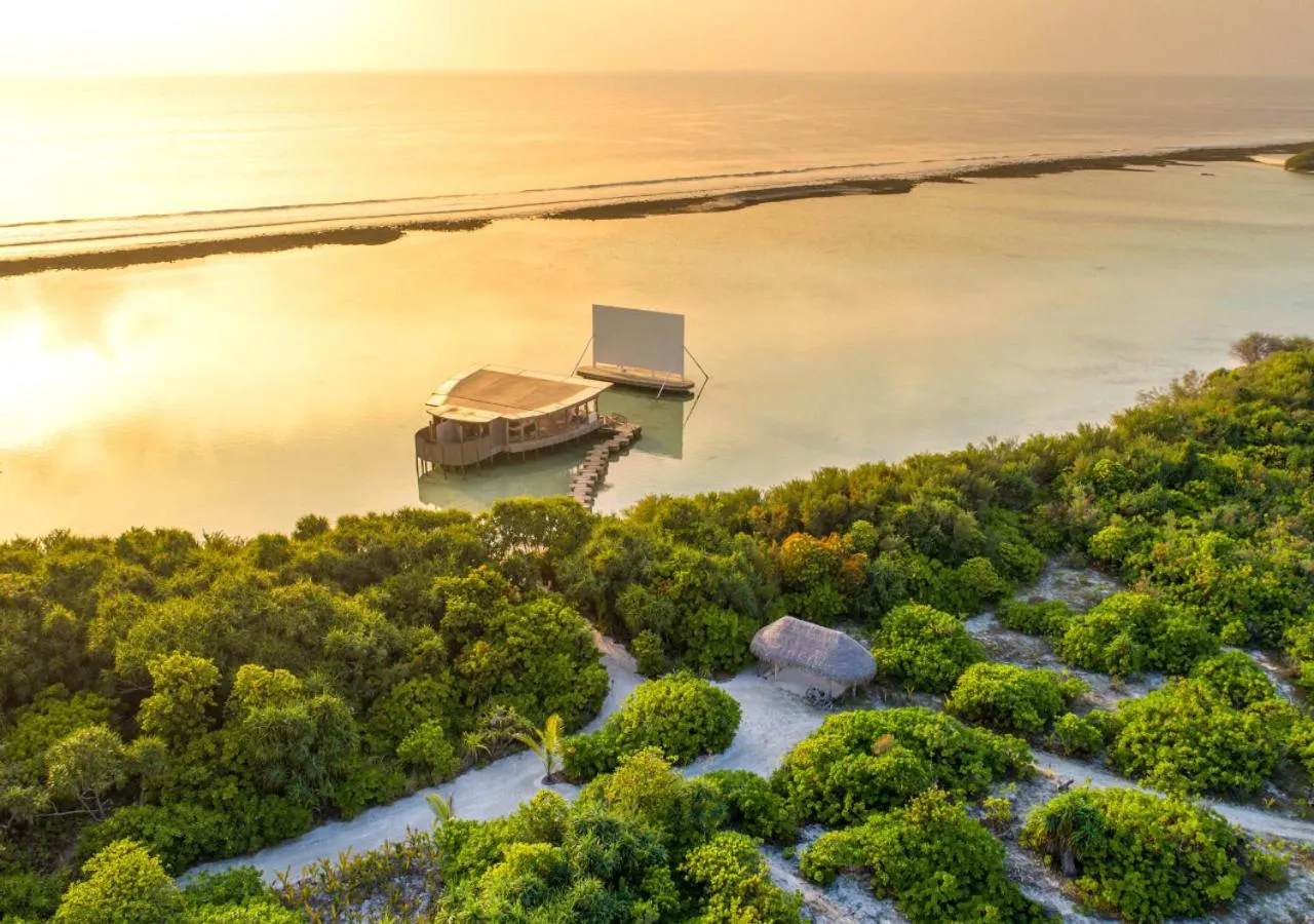 Bird's eye view in Soneva Jani