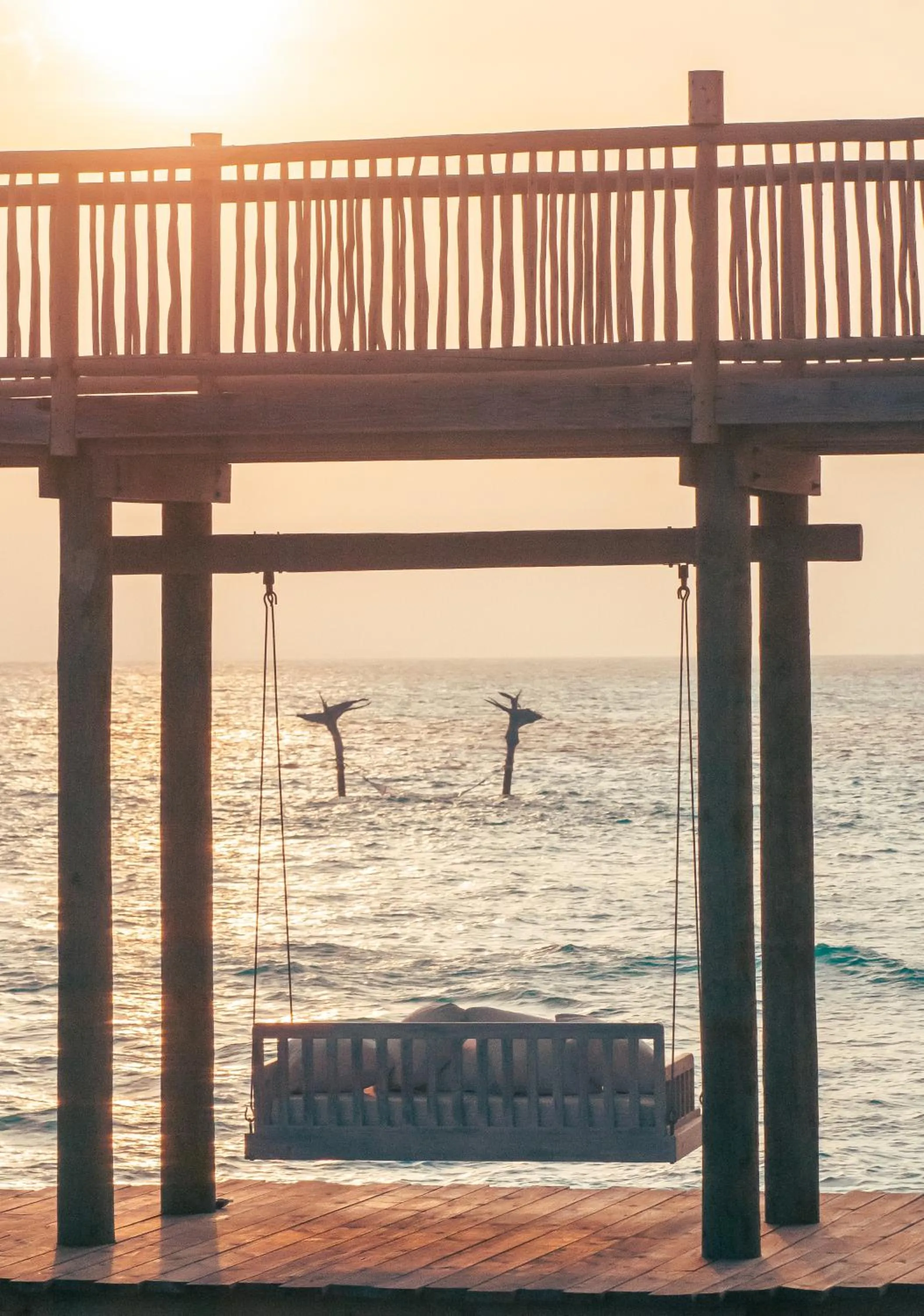 Beach in Soneva Jani