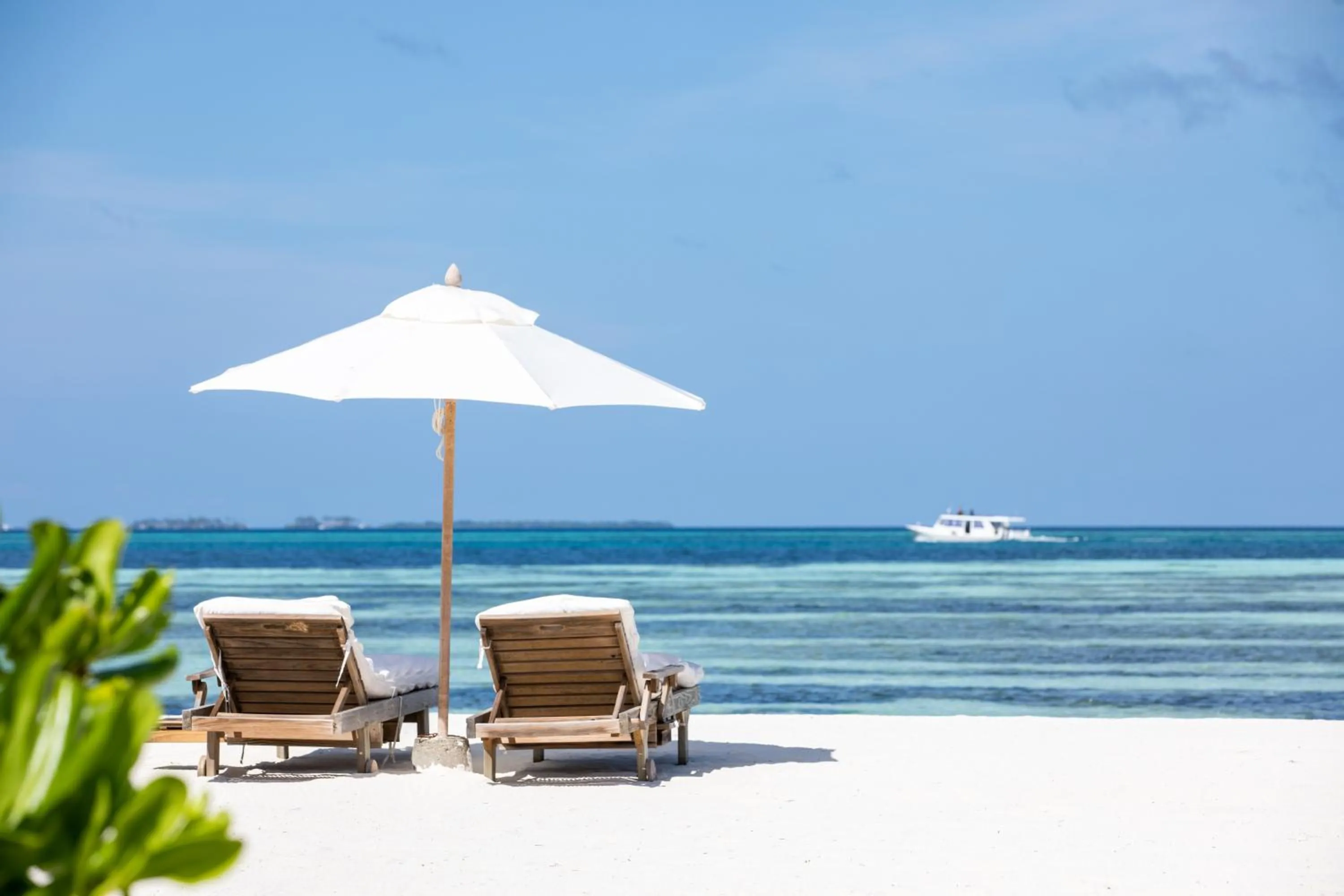 Beach in Soneva Jani