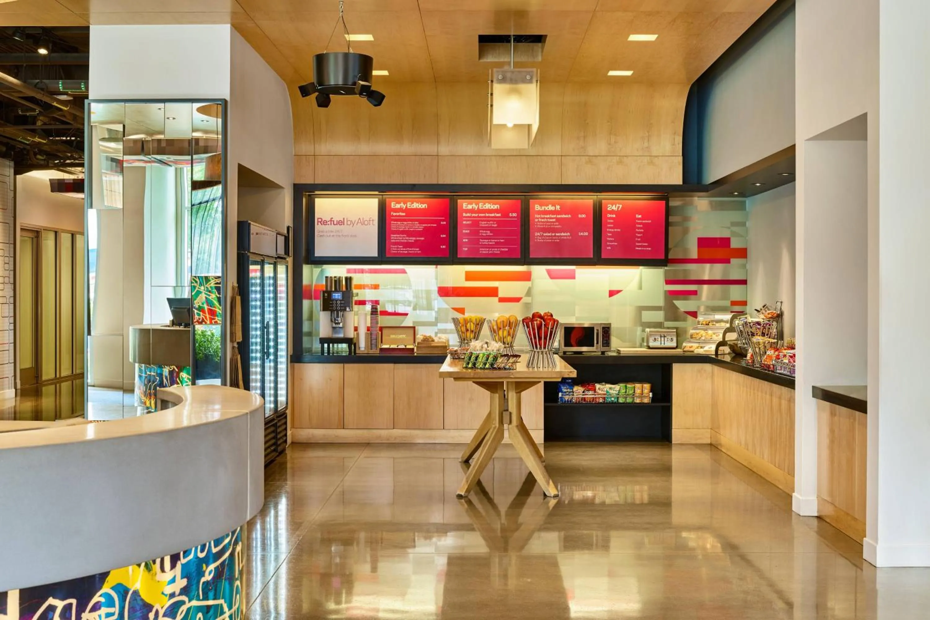 Restaurant/places to eat in Aloft Houston by the Galleria