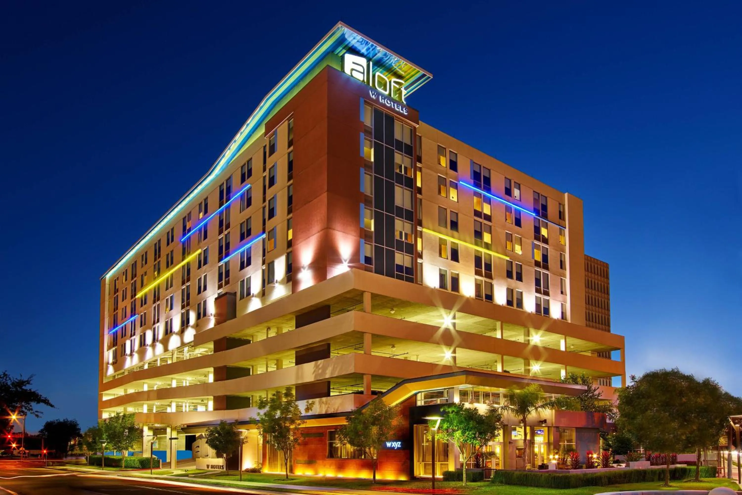 Property building in Aloft Houston by the Galleria