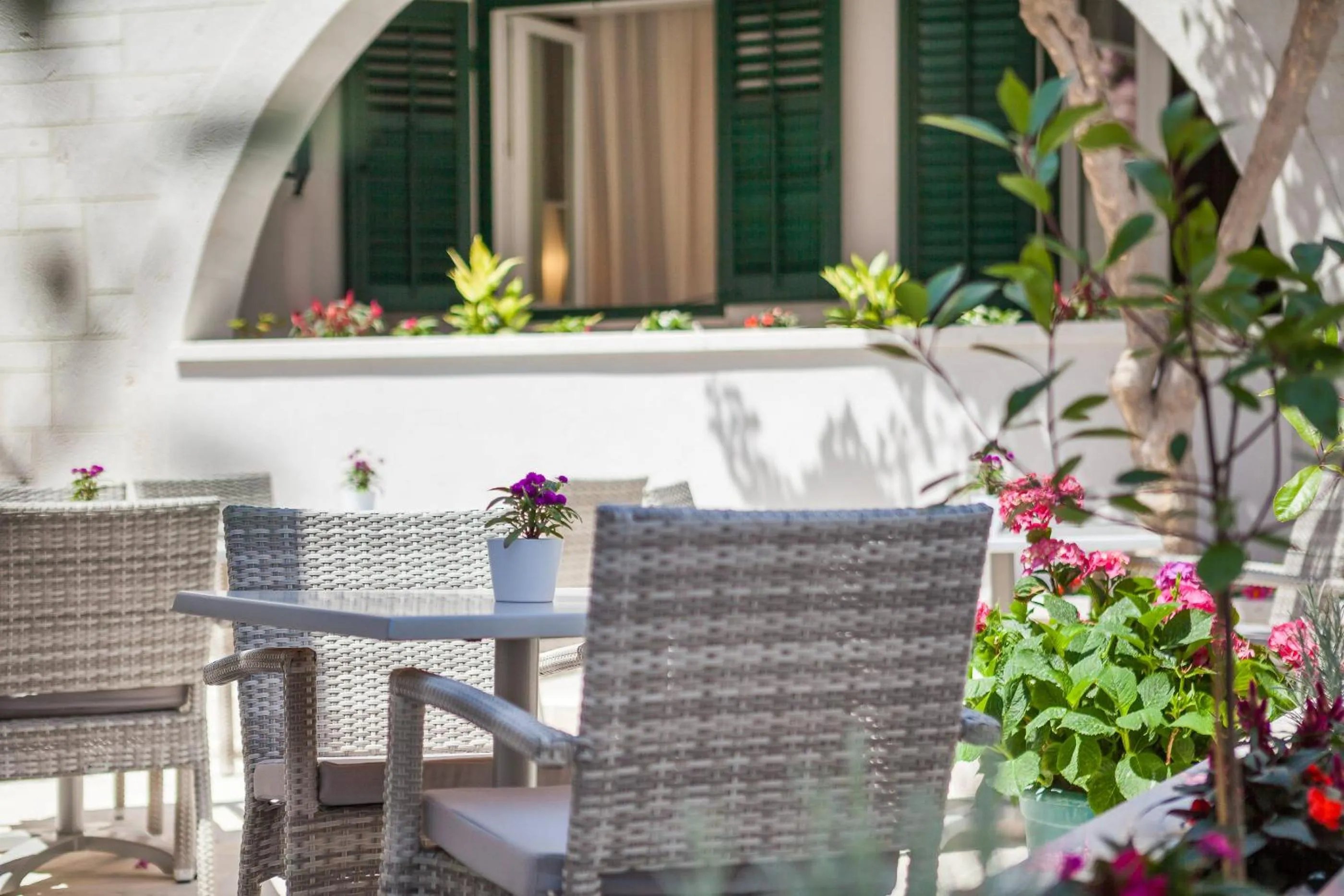 Garden in Balatura The Fine Bed&Breakfast Split