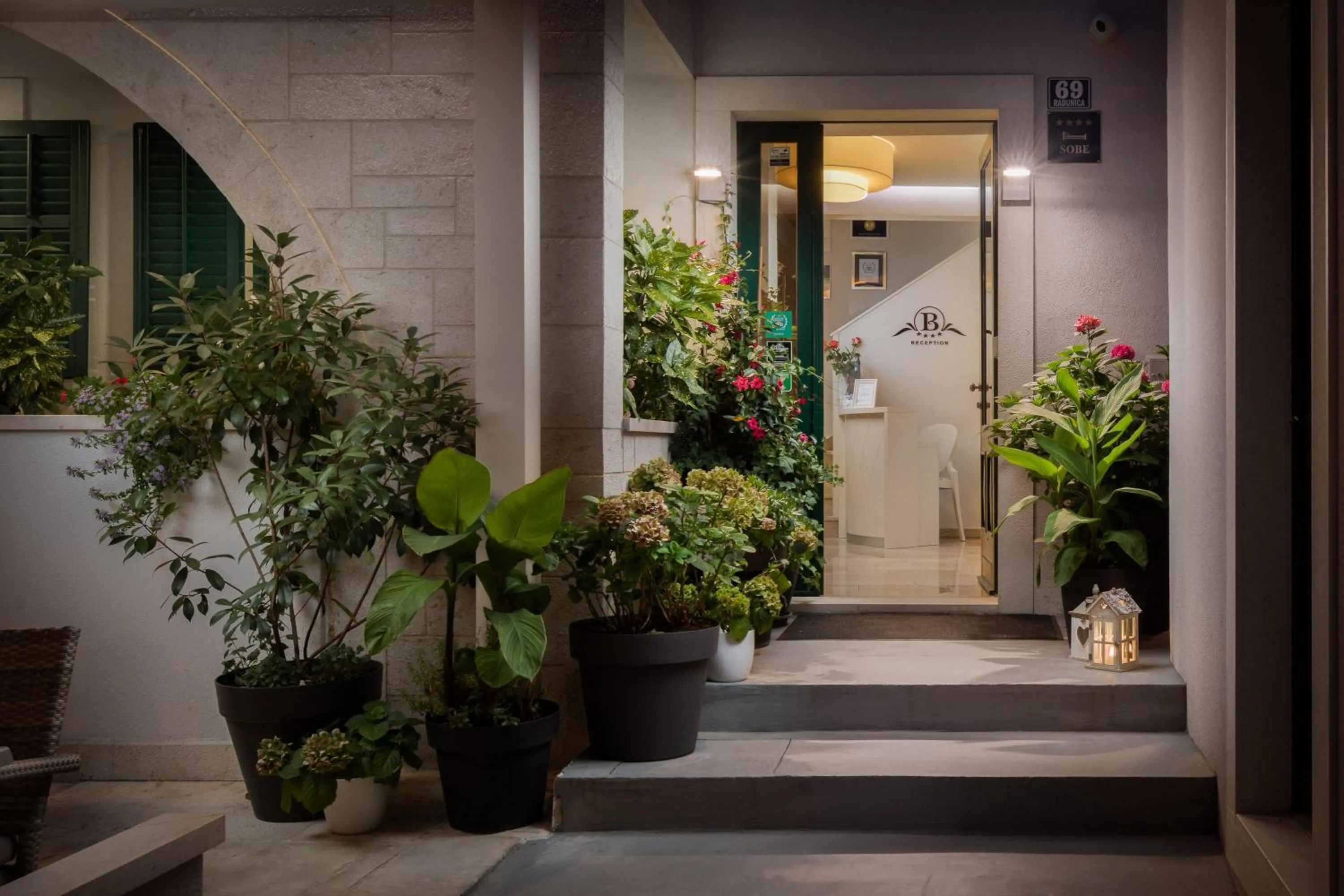 Facade/entrance in Balatura The Fine Bed&Breakfast Split