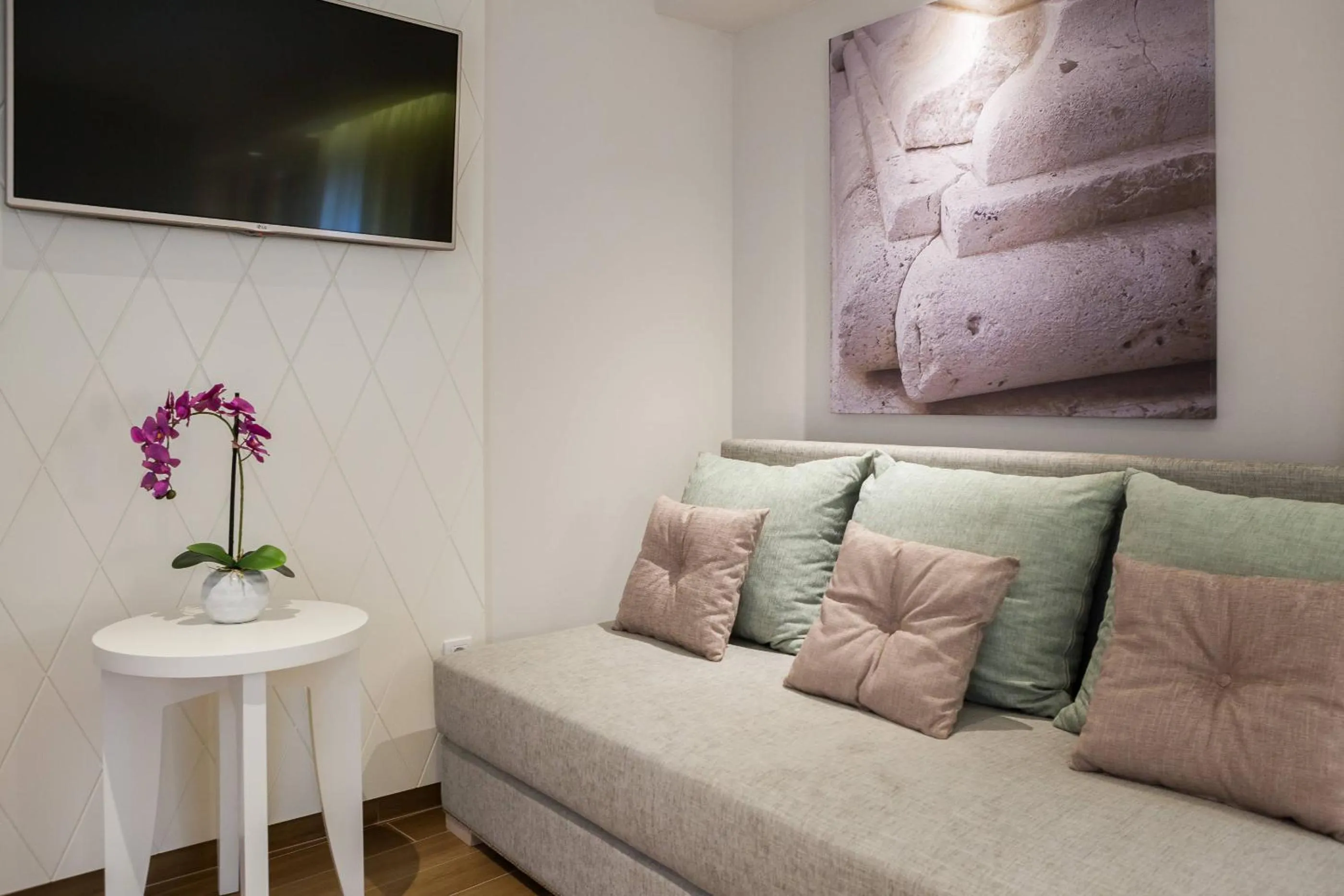 Seating area in Balatura The Fine Bed&Breakfast Split