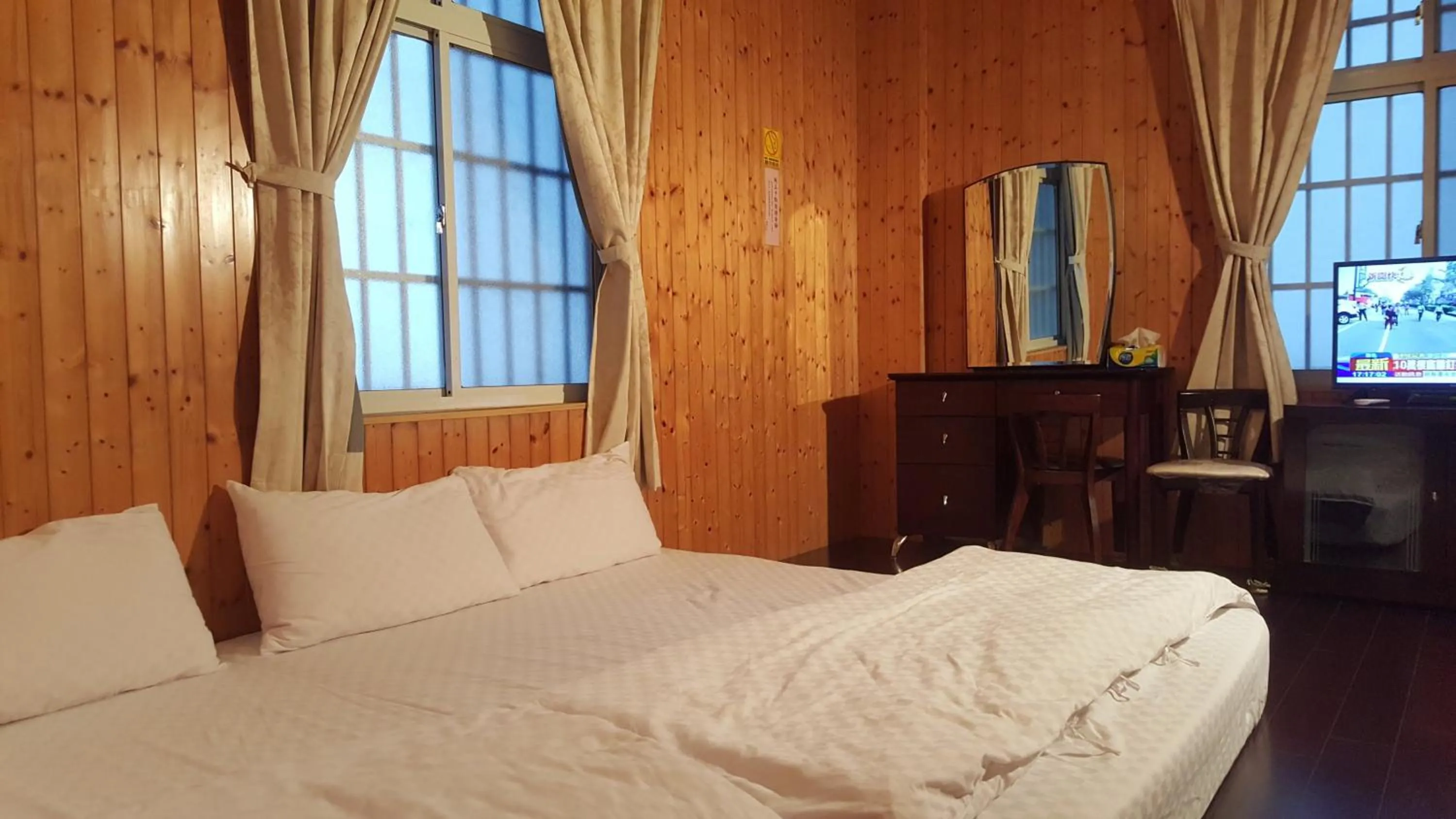 Bed in Ming Yang B&B