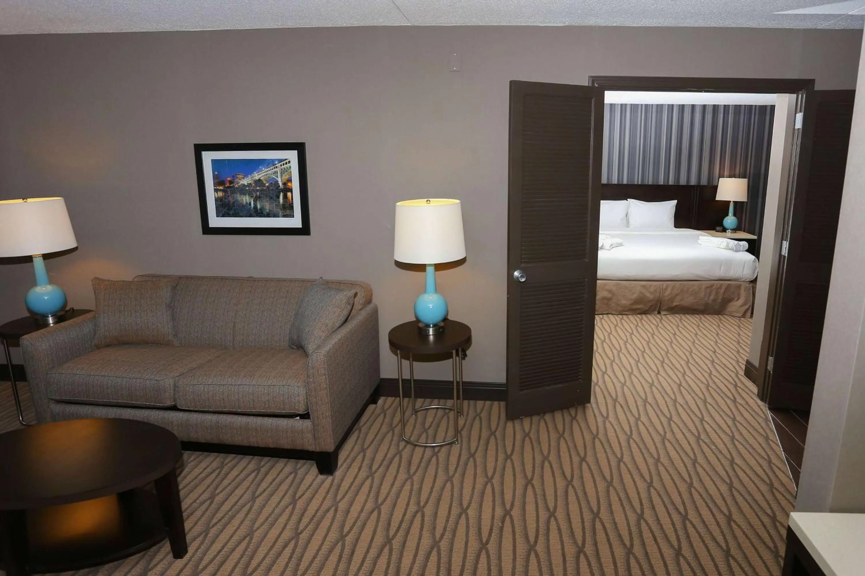 Photo of the whole room, Bed in Wyndham Garden Westlake