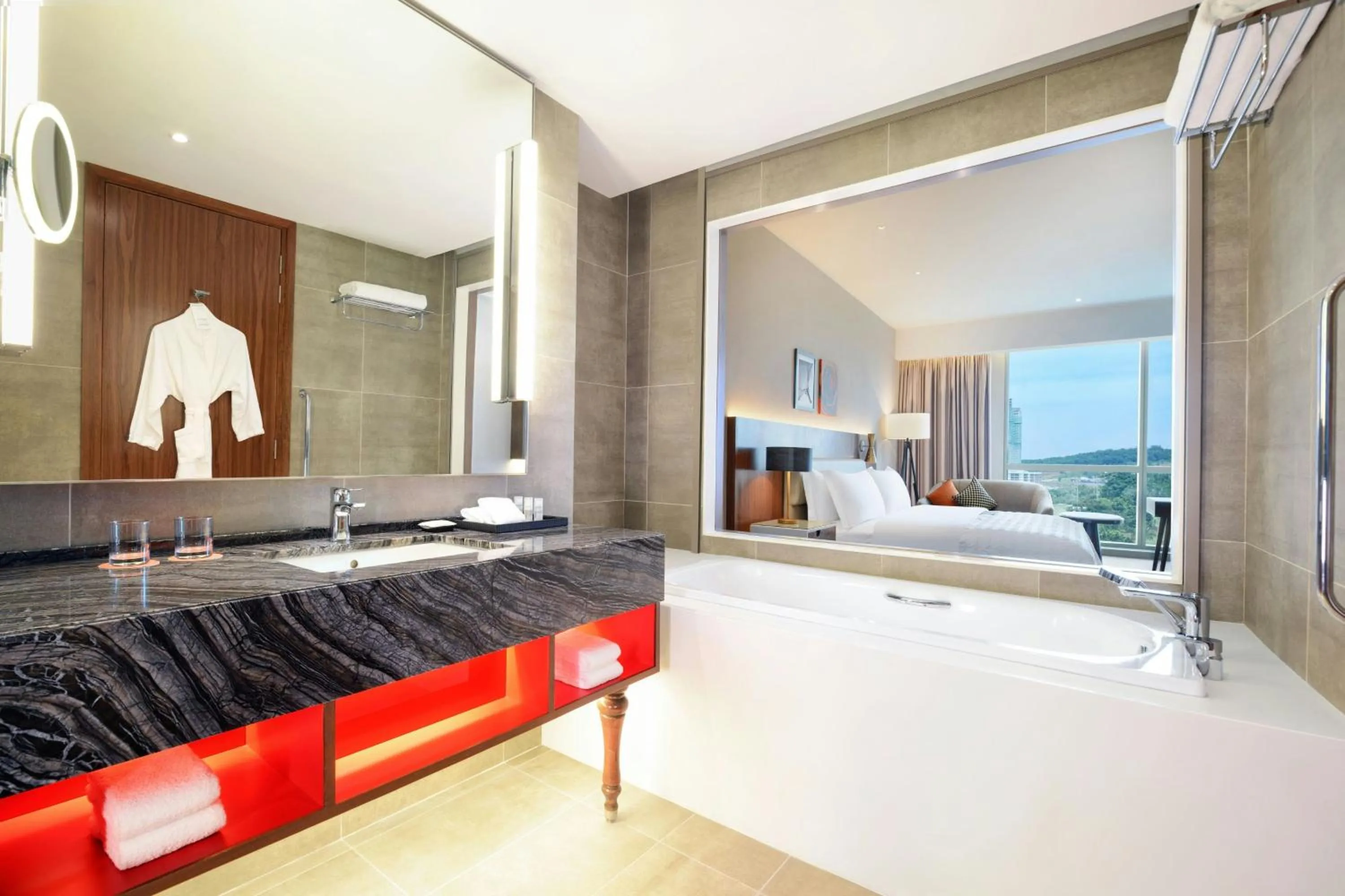 Bathroom in Le Meridien Putrajaya